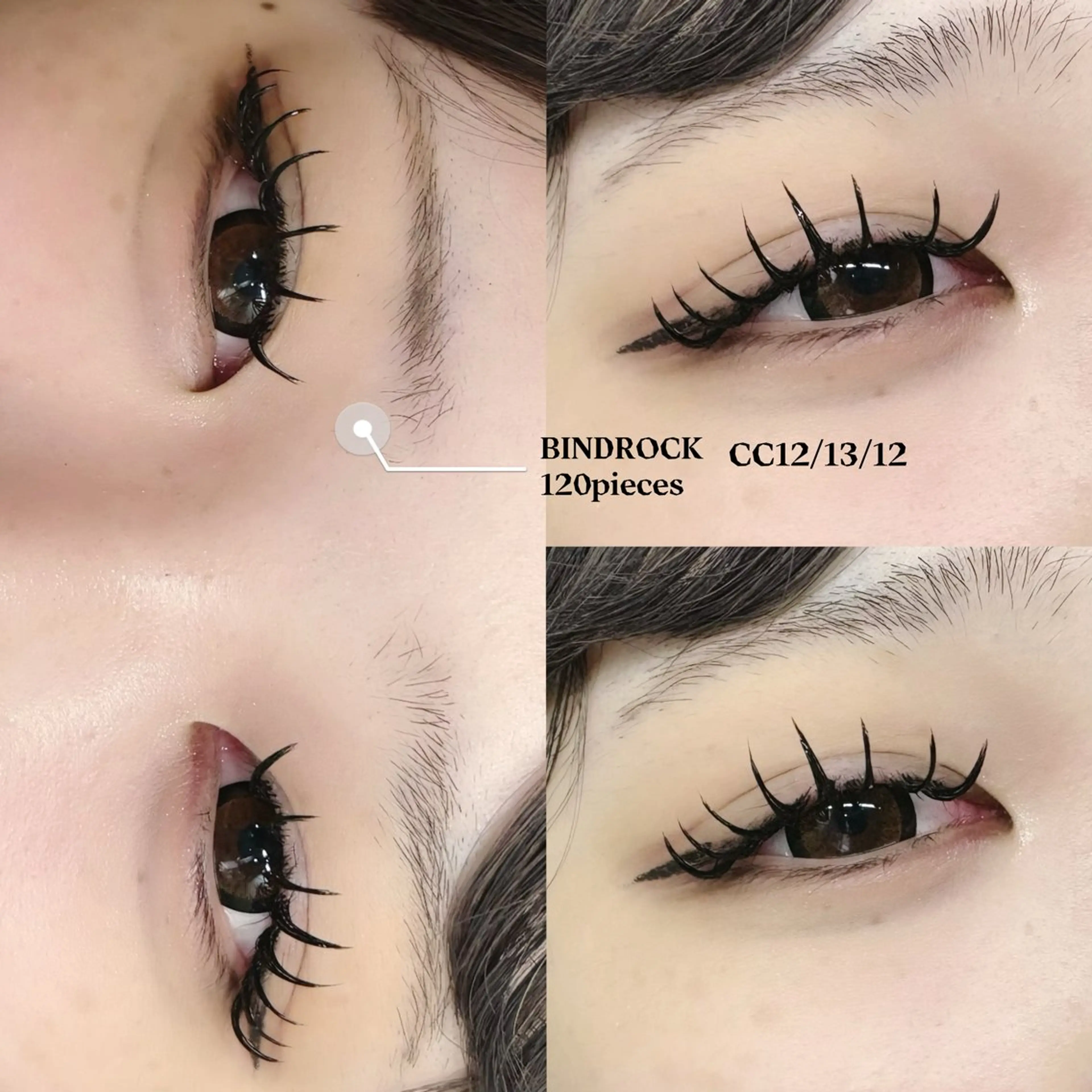 マツエク・マツパ バインドロック 束感👀エクステ 🍒Izumi👀のマツエク・マツパデザイン