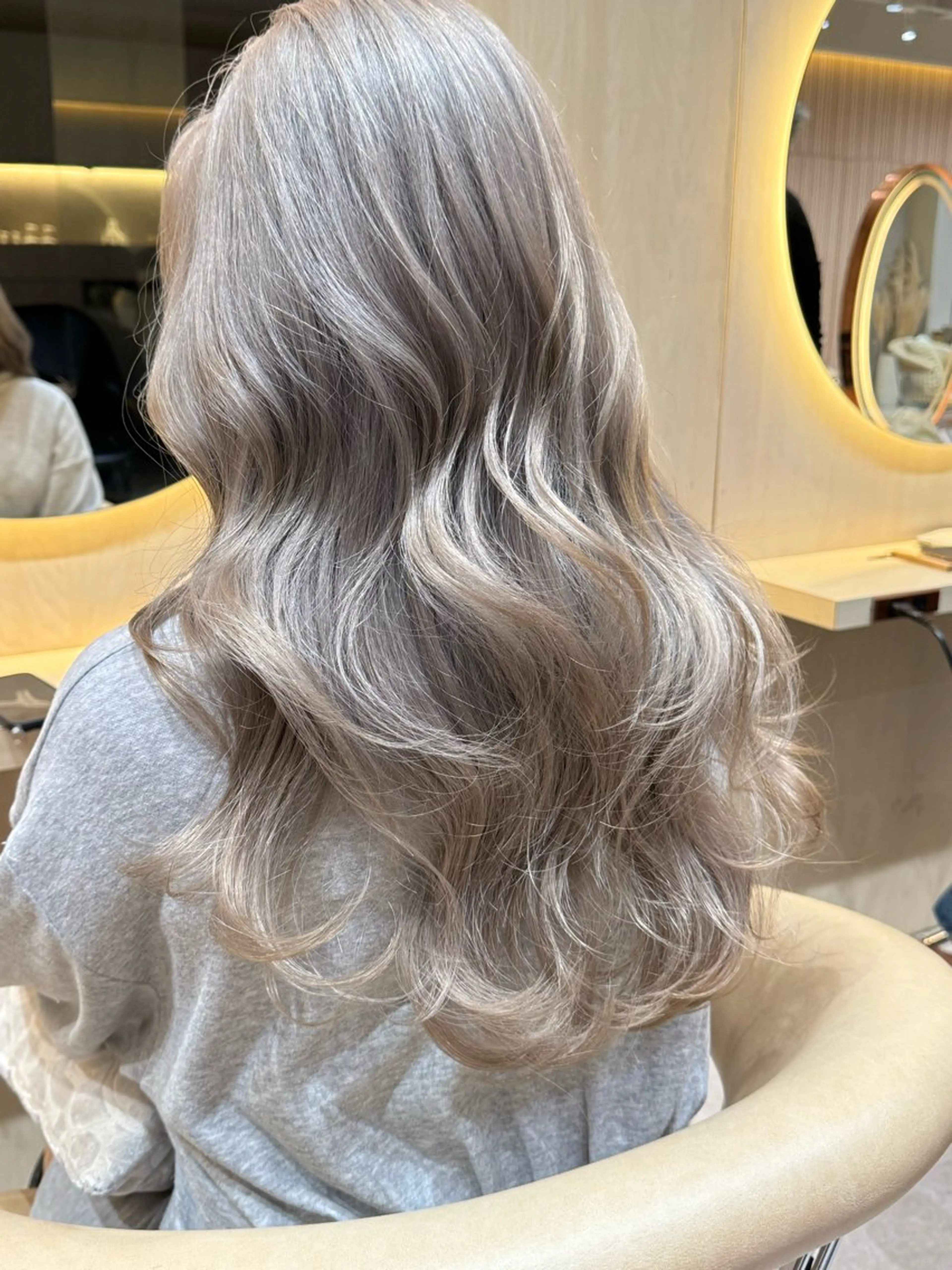 ロング ヘアカラー 🩵縮毛矯正・ボブ 岩原朋也🩵のヘアスタイル