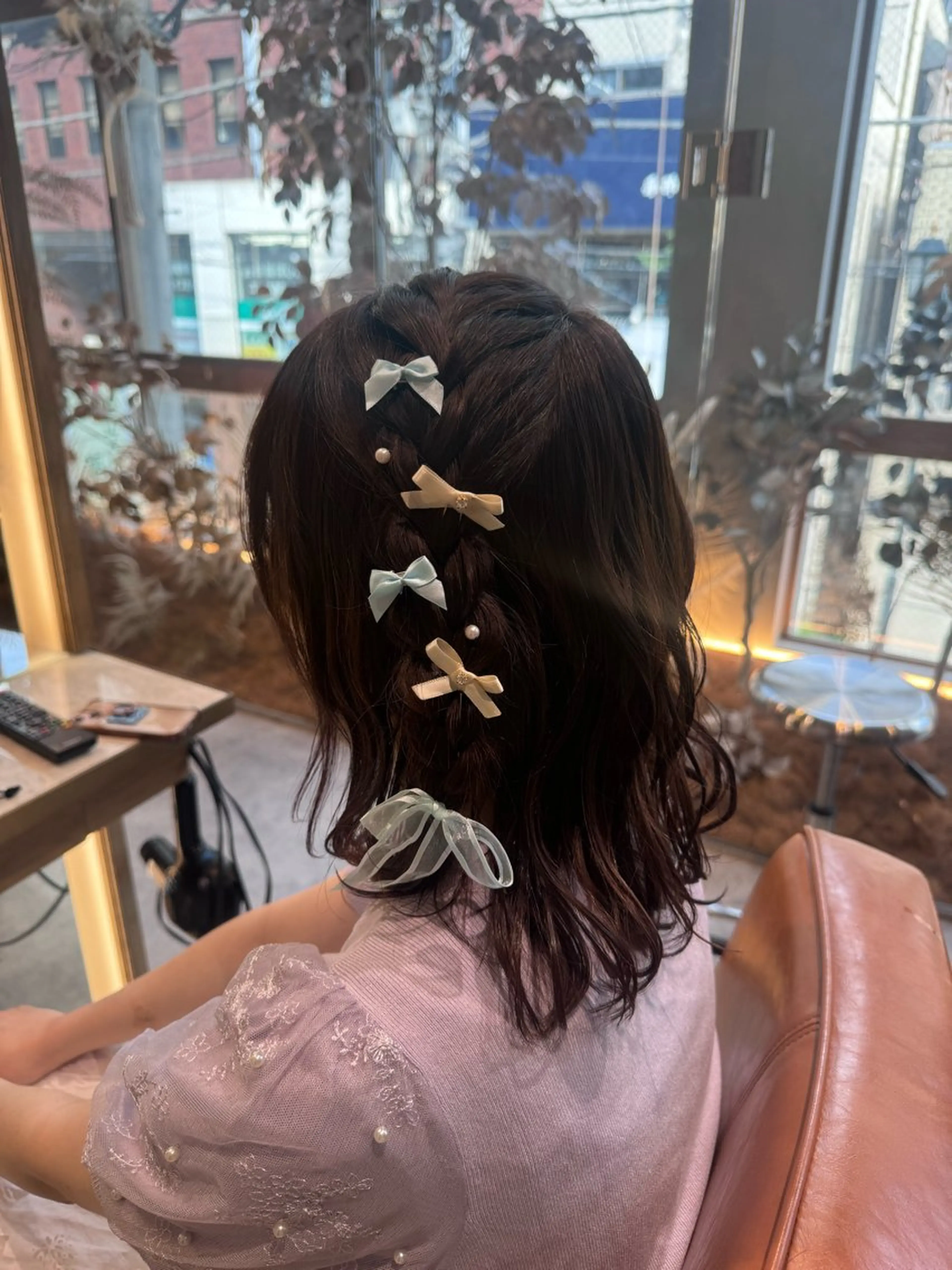 ヘアアレンジ ☁️olelo国立 ☁️Minoriのヘアスタイル