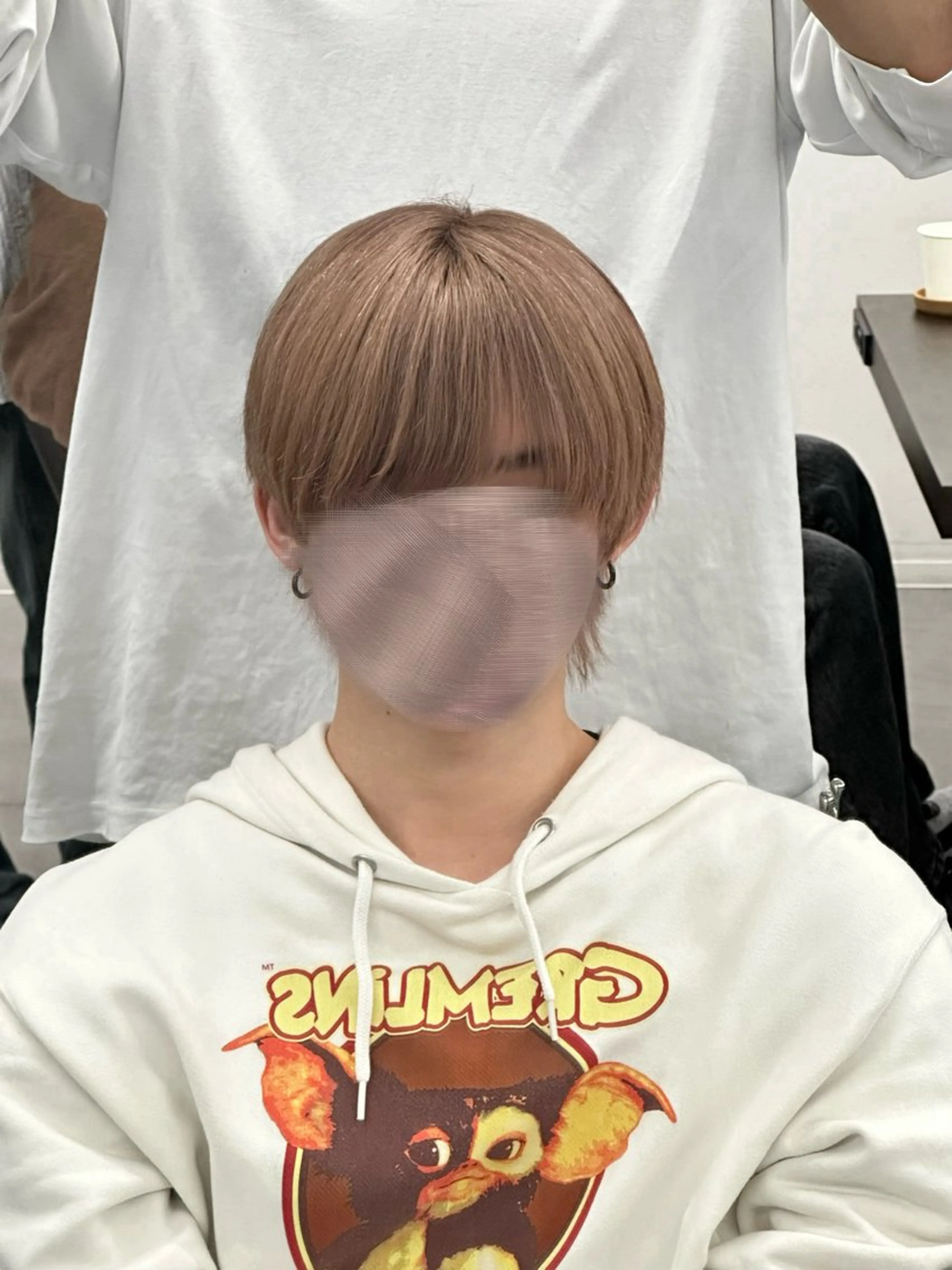 カラー メンズ メンズブリーチ マッシュ ブリーチ ルシクラージュ武蔵小杉店所属・巻けないけど美髪 作れます丸山智久のヘアスタイル