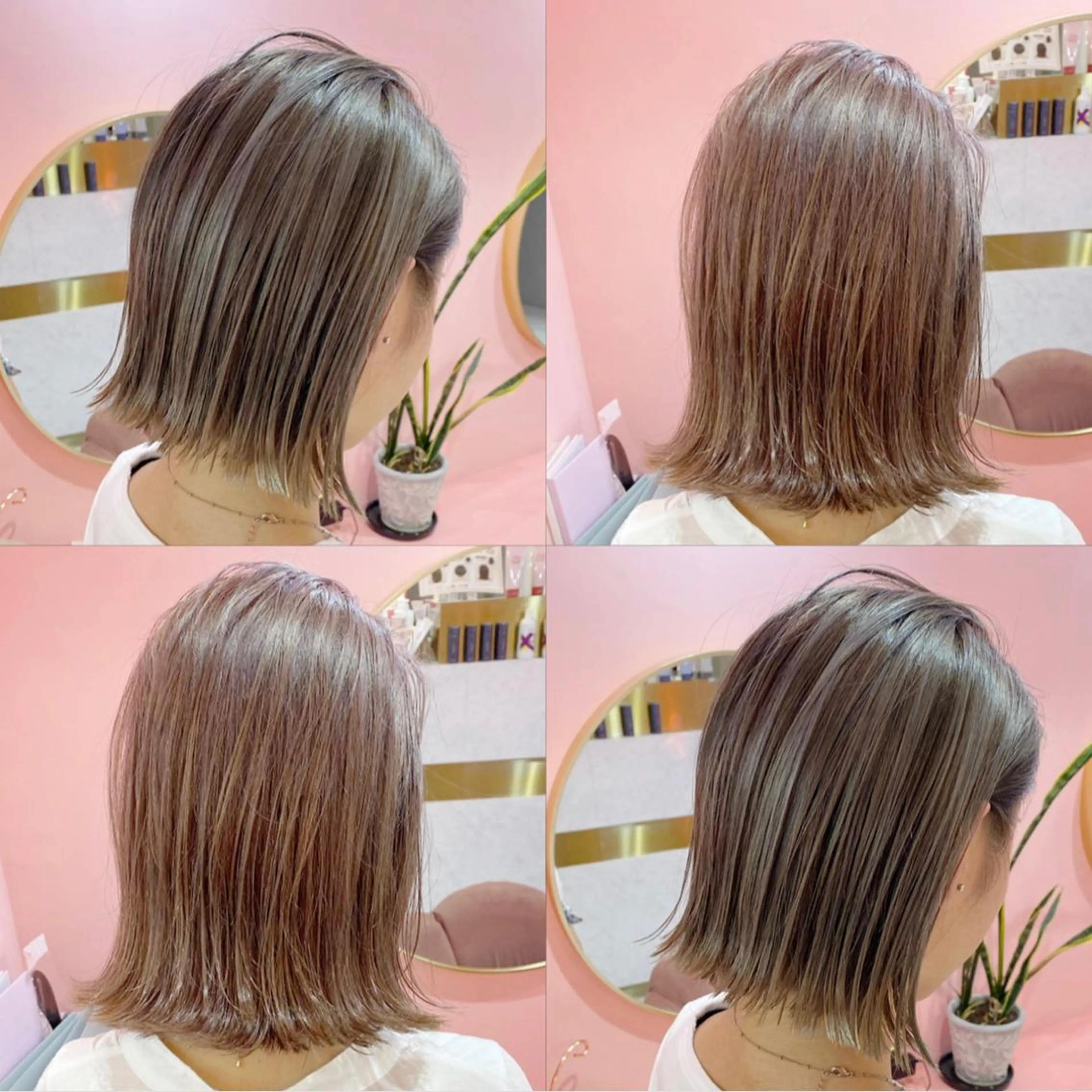 ショート カラー プル艶職人/ にしものヘアスタイル