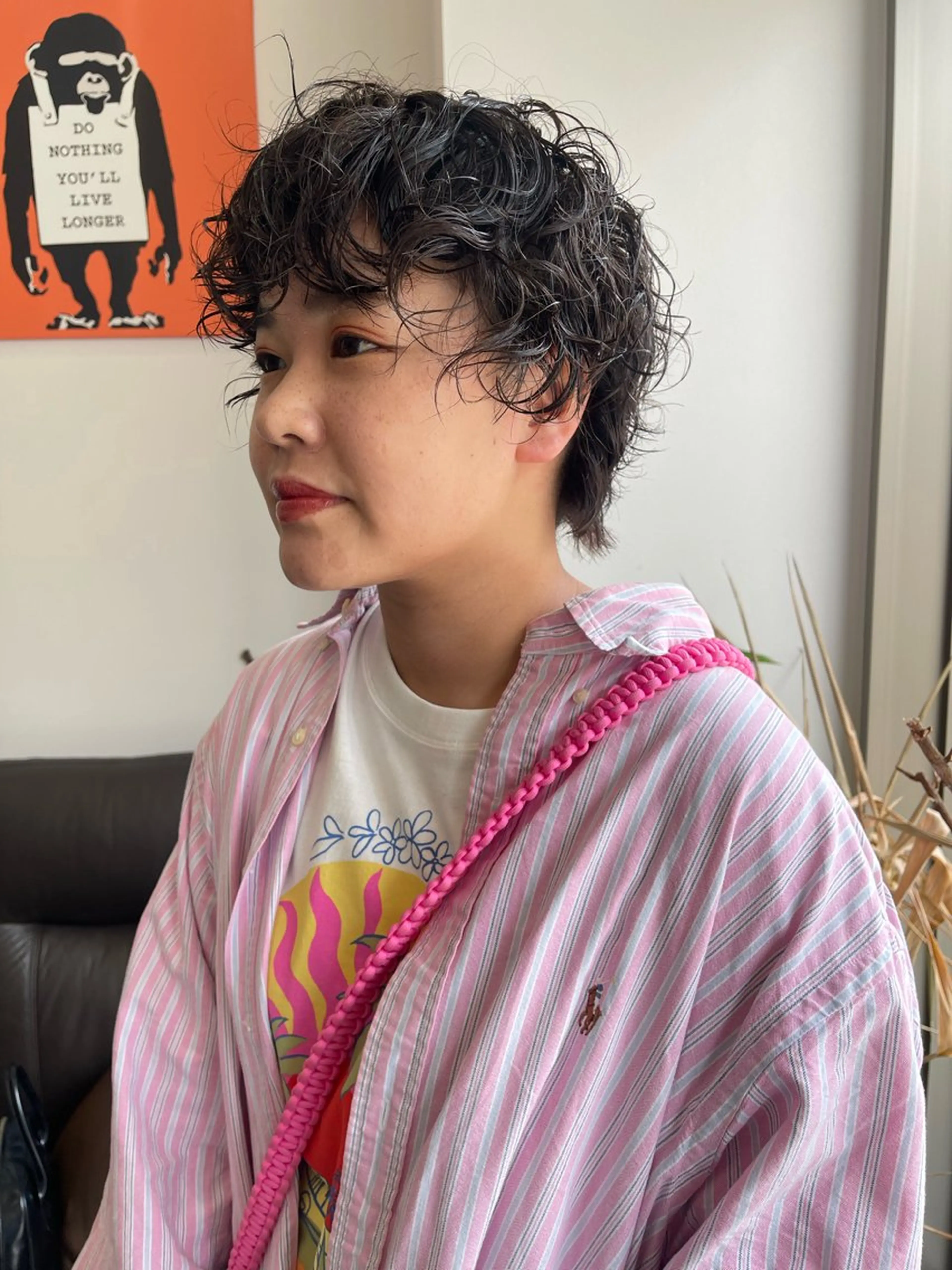 ショート パーマ カット パーマ guild.所属・アトム/ウルフ パーマ/レイヤーのヘアスタイル