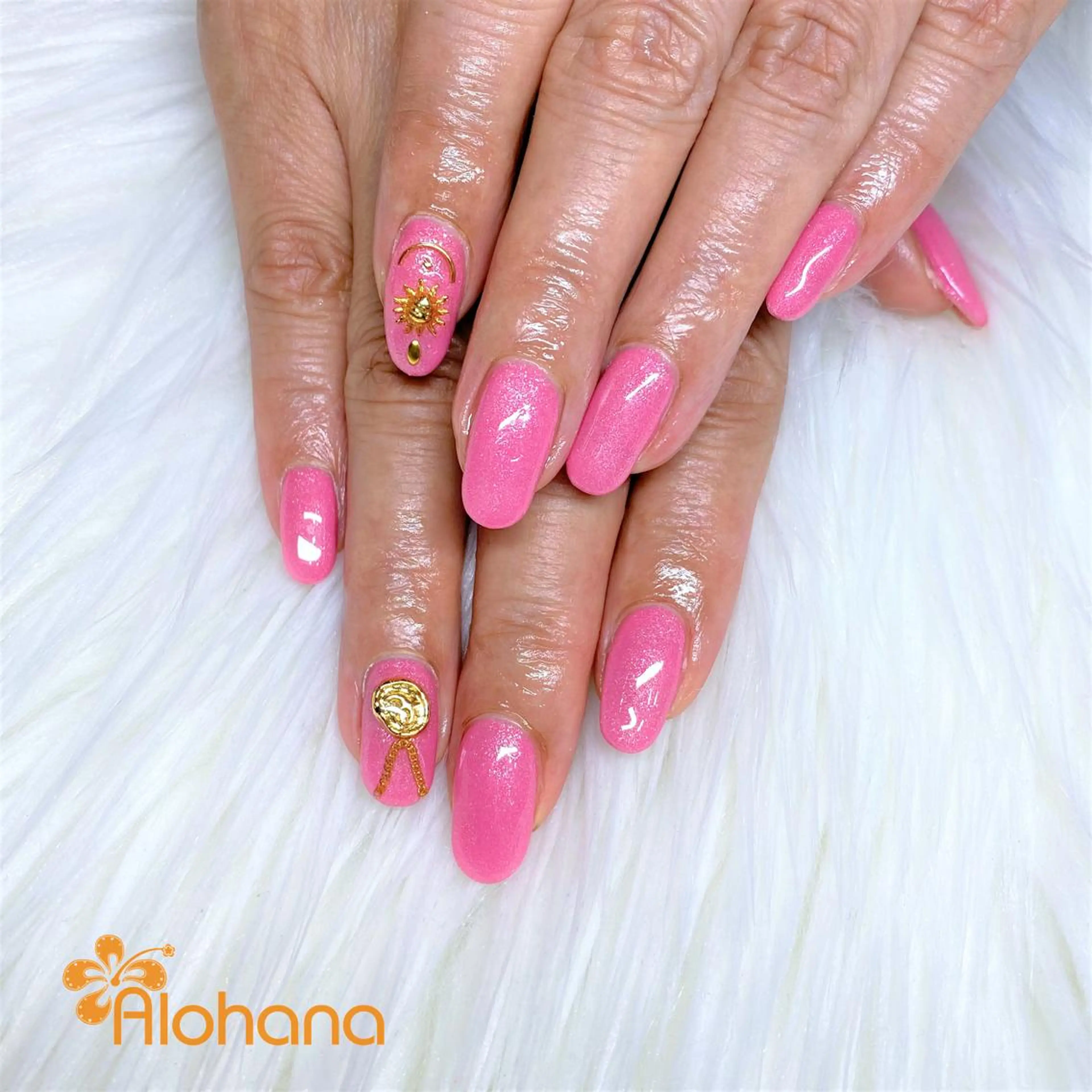 ネイル ハンドネイル Alohana Minaのネイルデザイン
