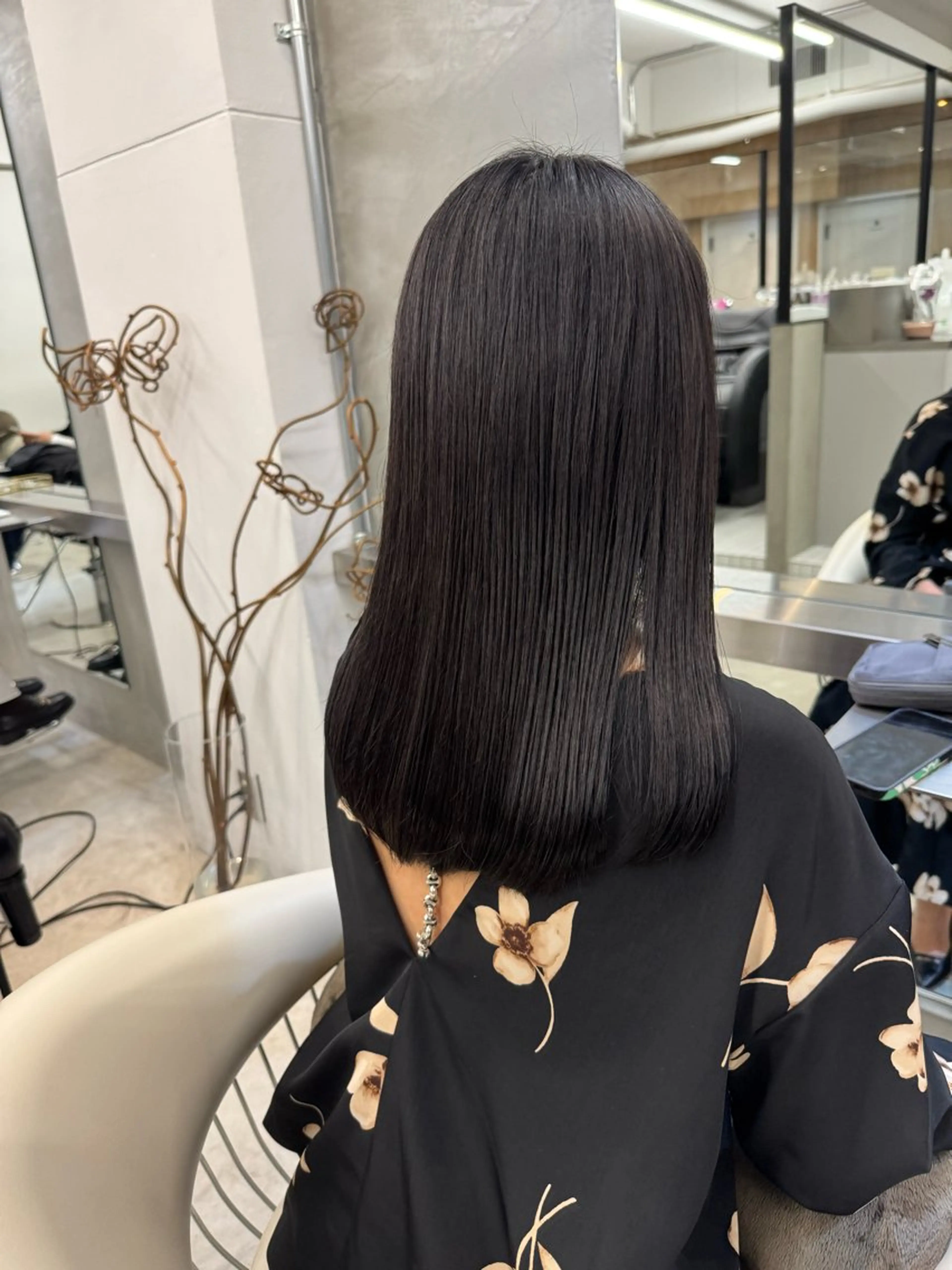 セミロング INORI @de2poのヘアスタイル