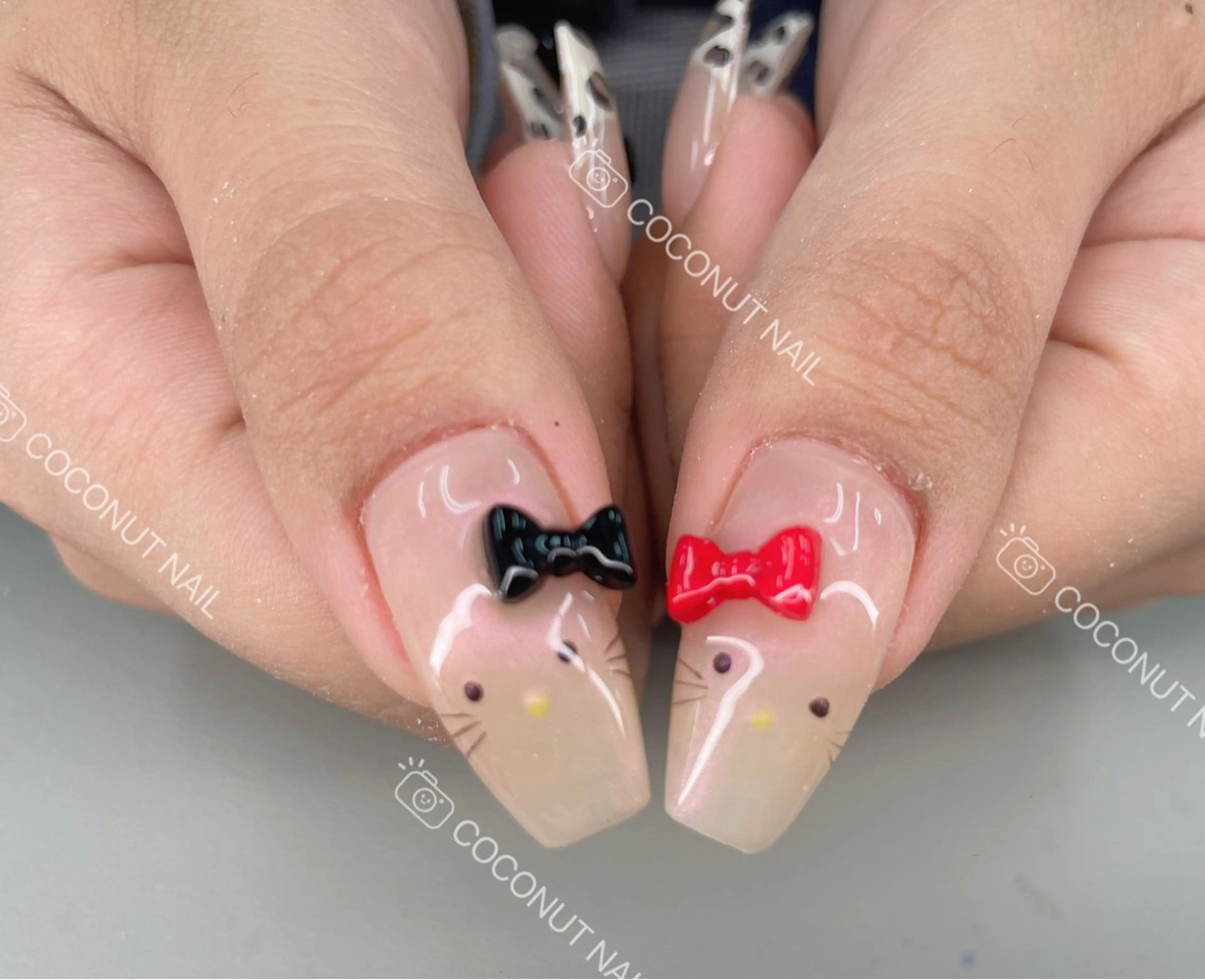 ネイル ハンドネイル 神田 ココナッツのネイルデザイン