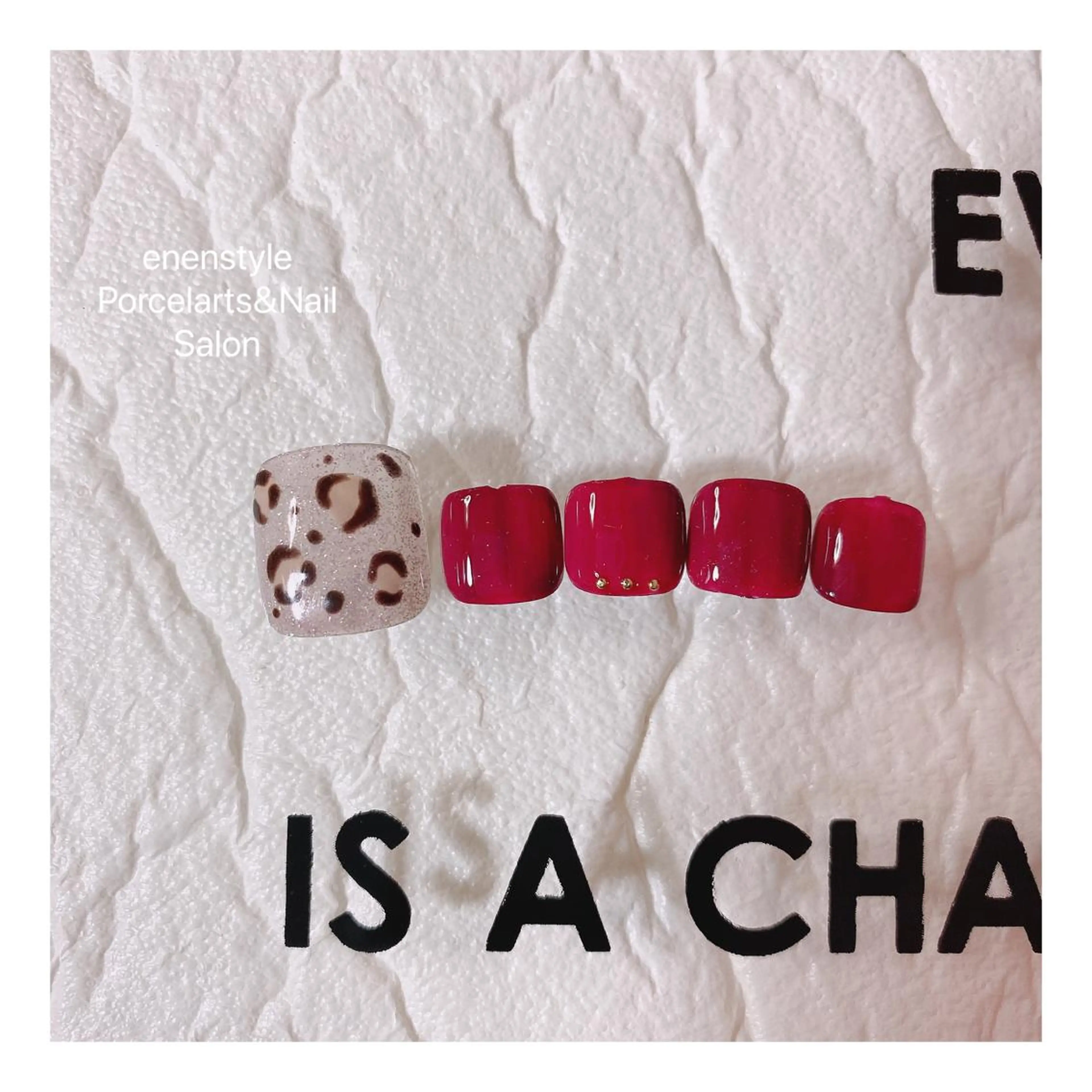 ショート ネイル ハンドネイル フットネイル 👑enen style👑のネイルデザイン