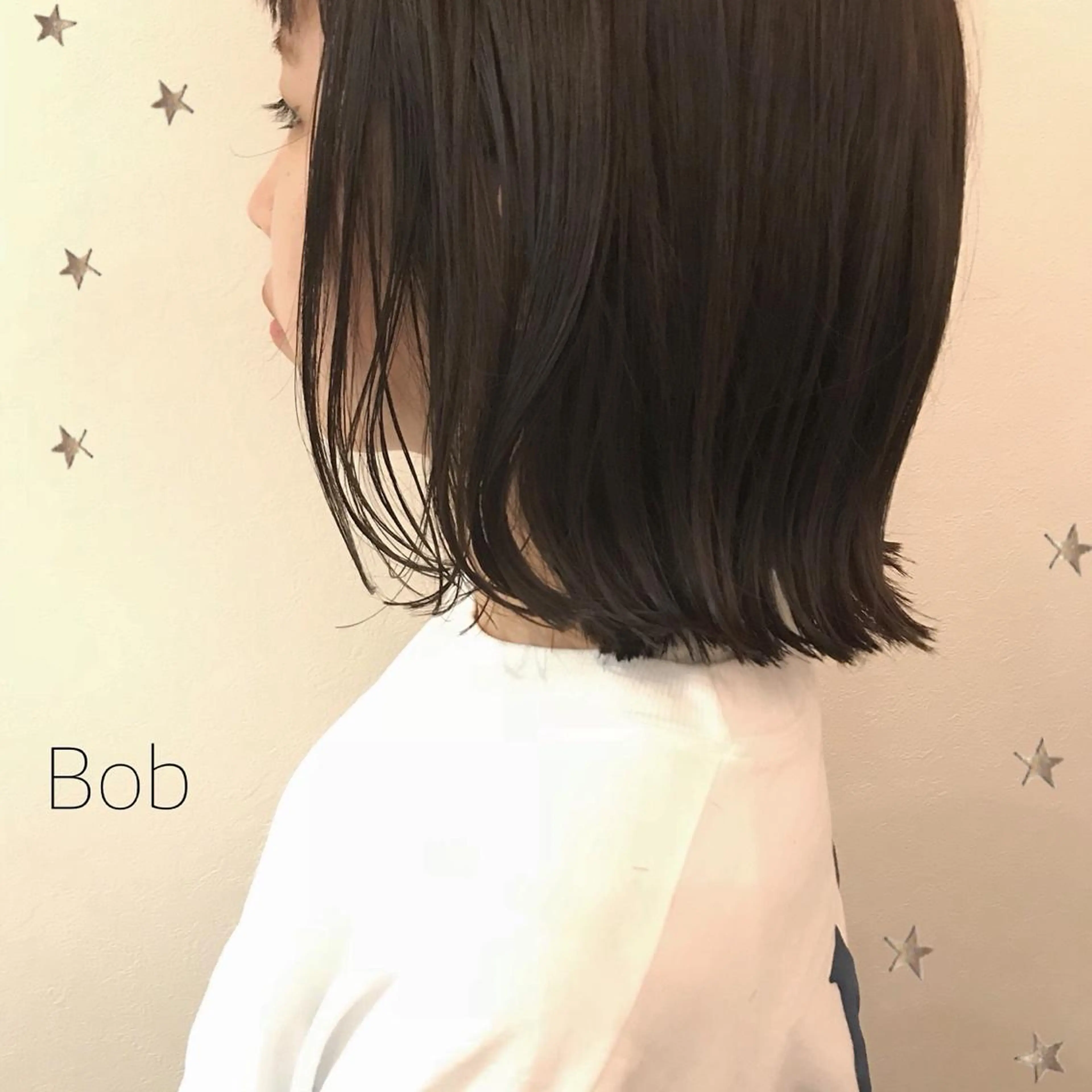 ミディアム カラー 市川 千夏のヘアスタイル