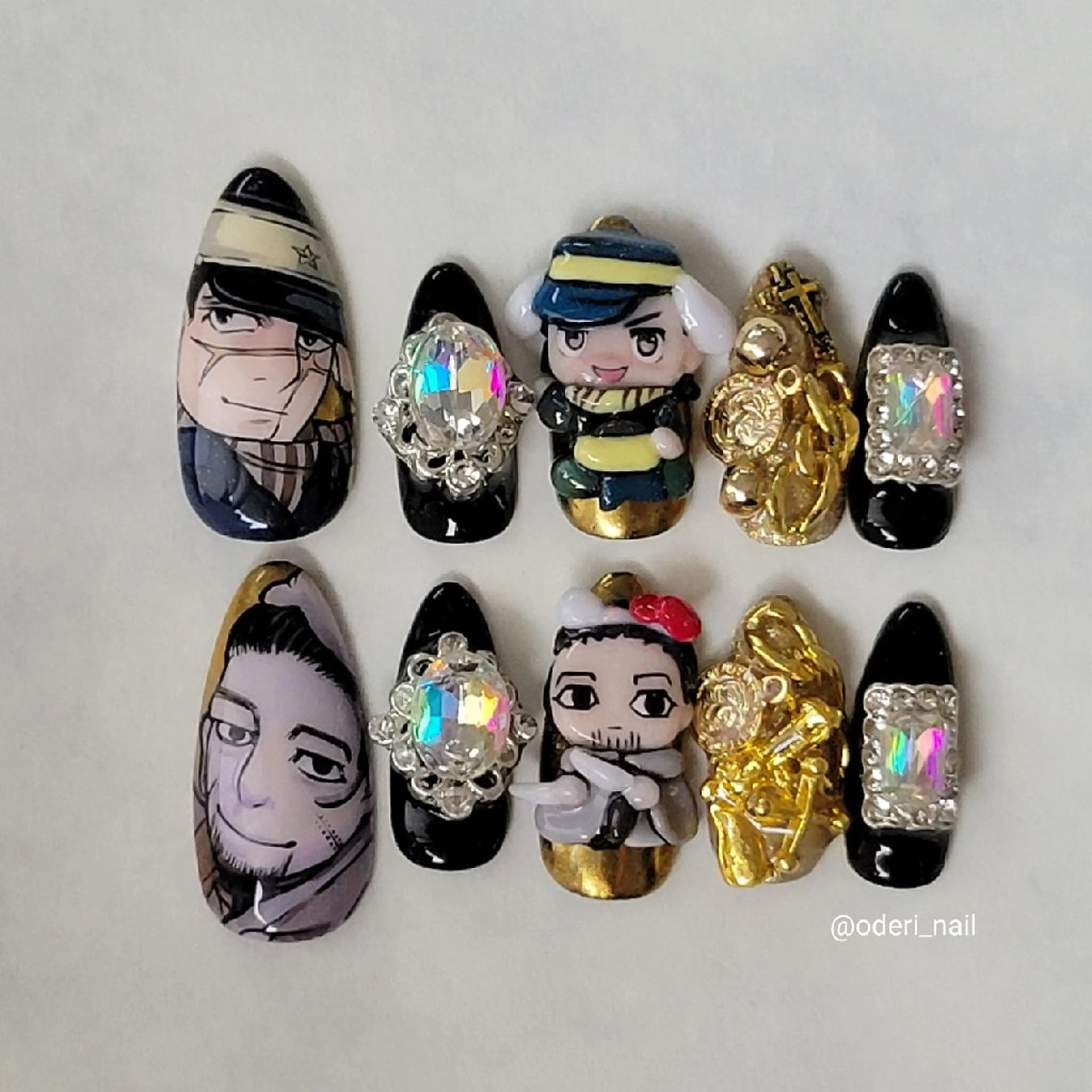 ネイル アートネイル ジェルネイル おで@ oderi_nailのネイルデザイン