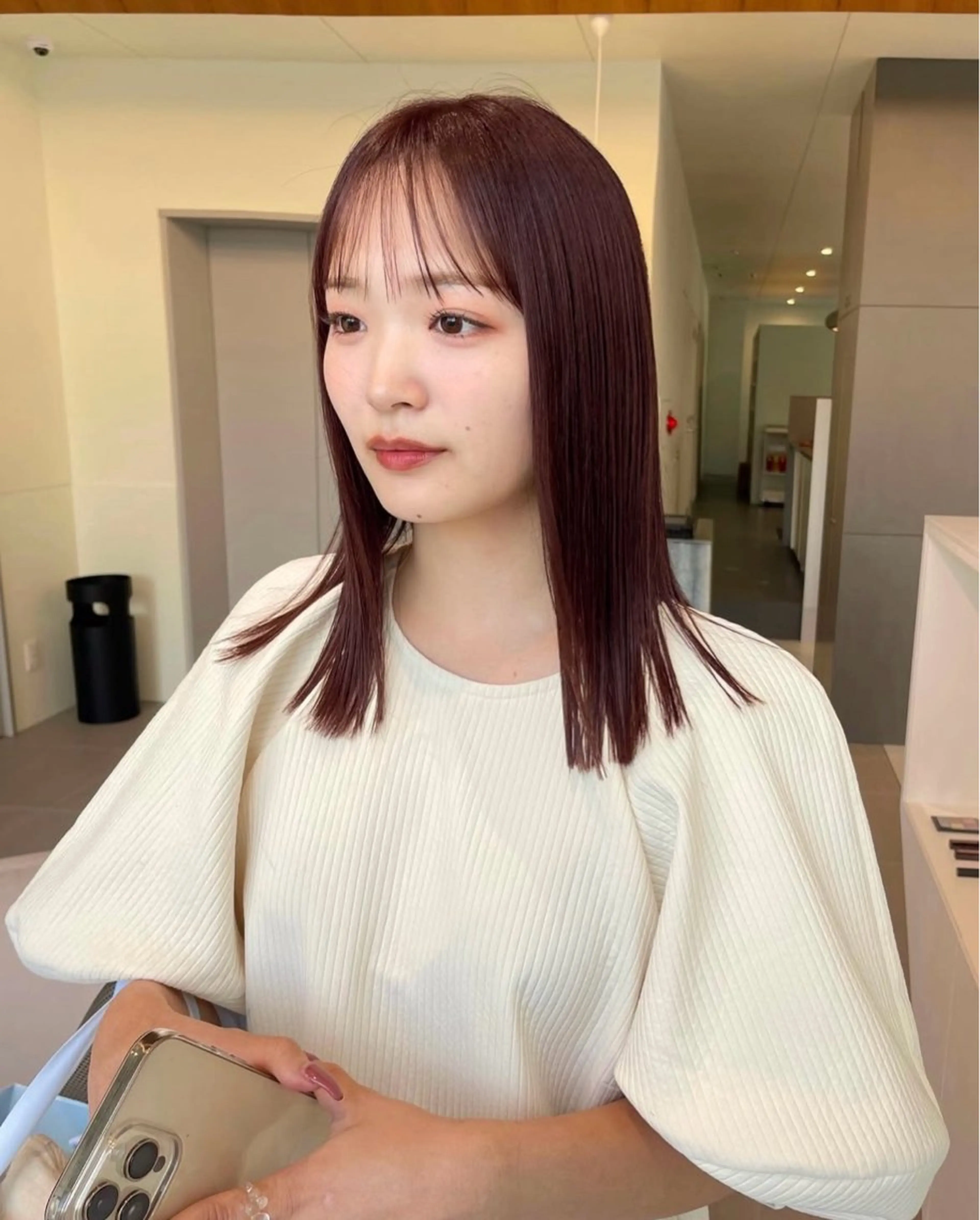 ロング カラー ヘアアレンジ カット 似合わせレイヤー ＆美髪縮毛矯正のヘアスタイル