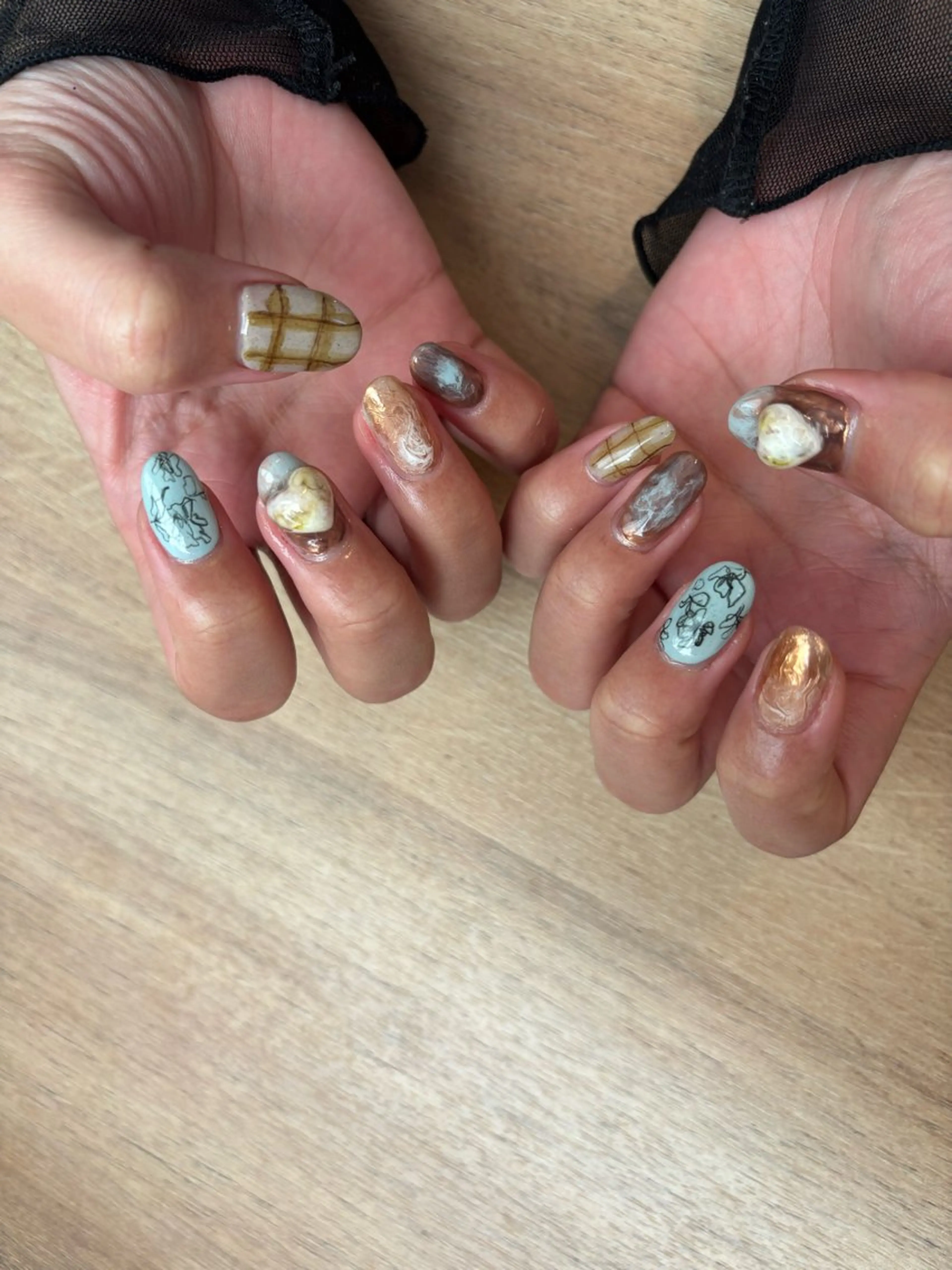 ネイル ハンドネイル ulinail （ウリネイル）のネイルデザイン