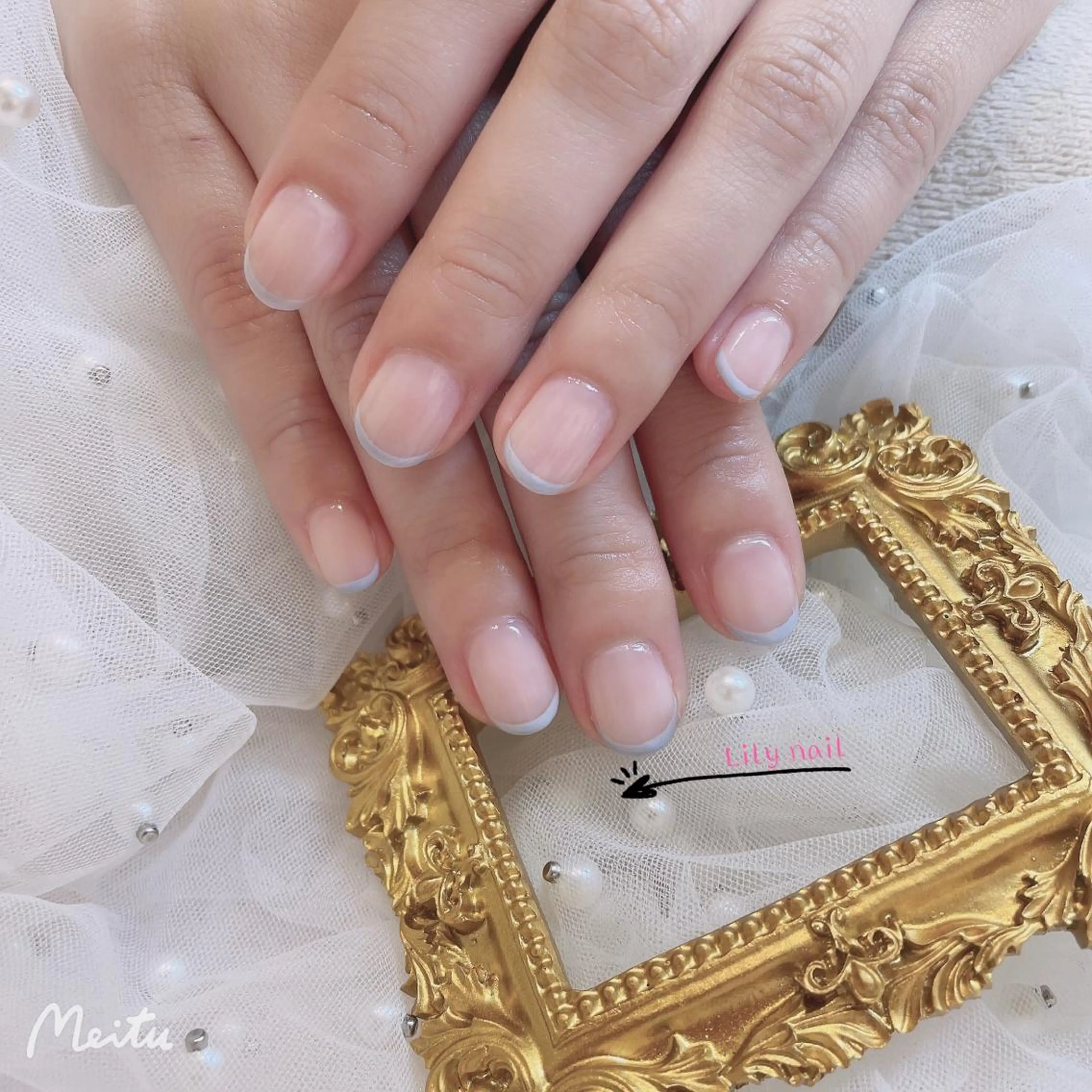ネイル フレンチネイル nail Lilyのネイルデザイン