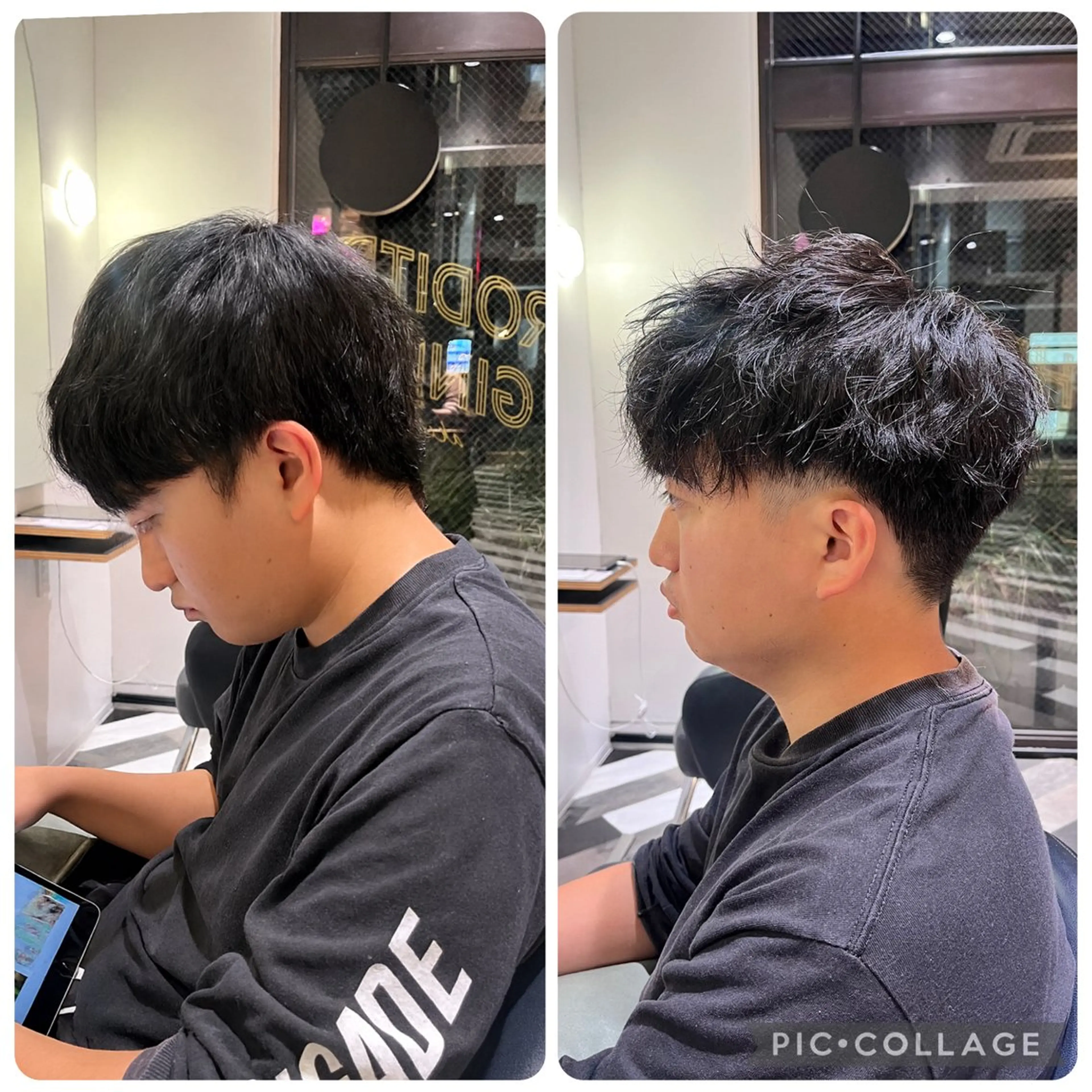 【メンズ限定】カット×パーマ×マイクロバブル🫧の写真