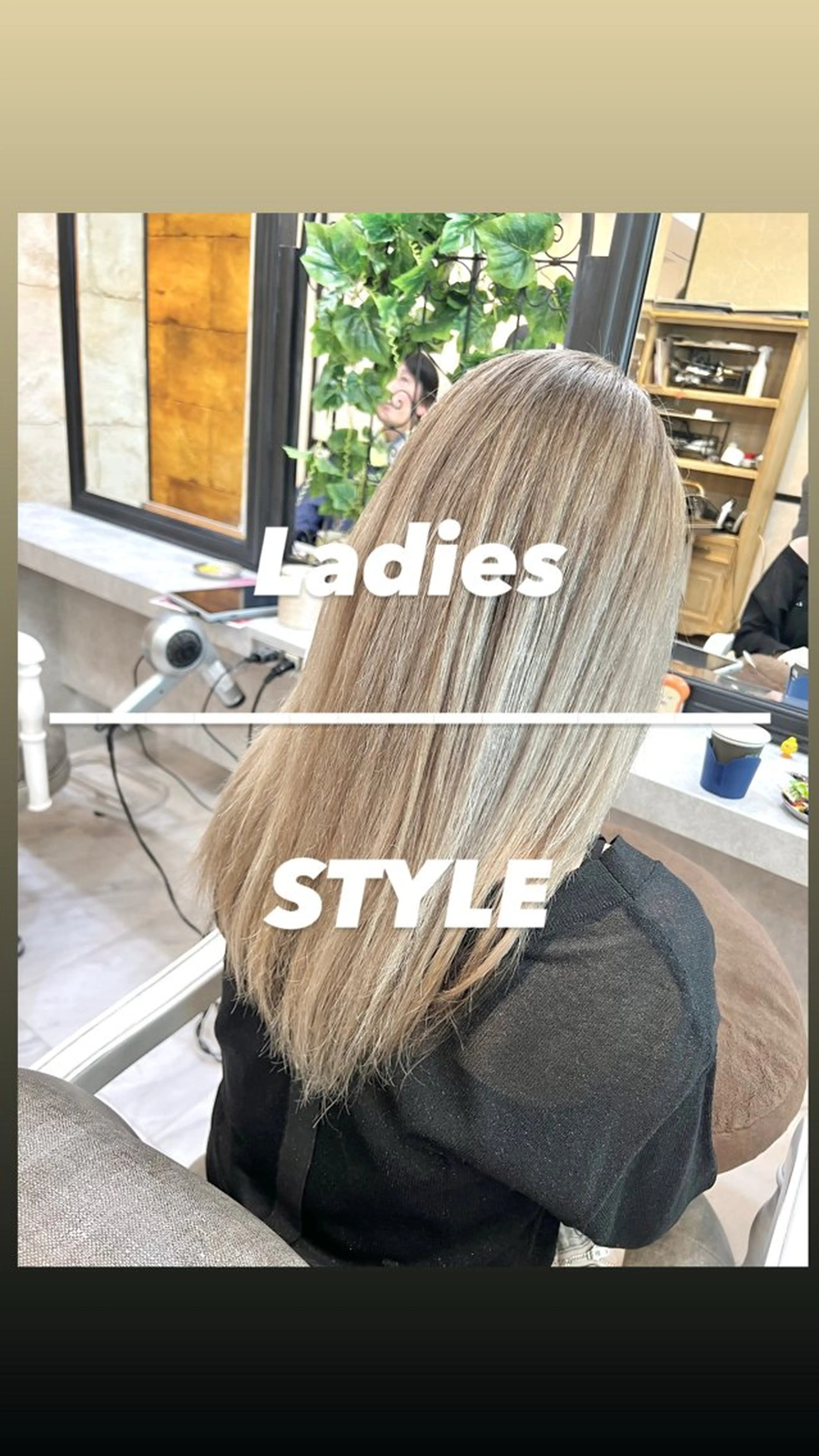 セミロング カラー 大人デザイン 🍃MORIKA🍃のヘアスタイル