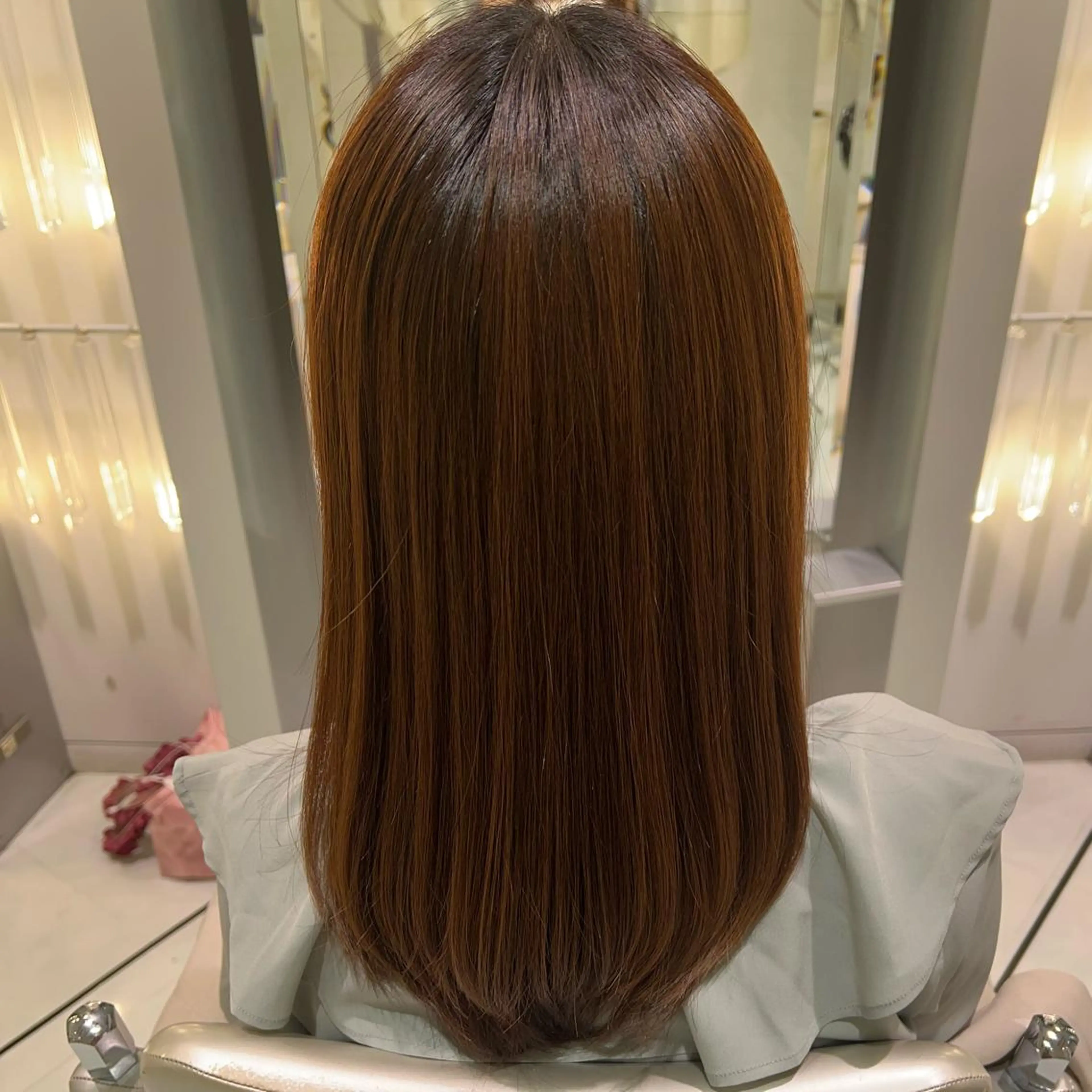 ロング 平田 愛奈のヘアスタイル