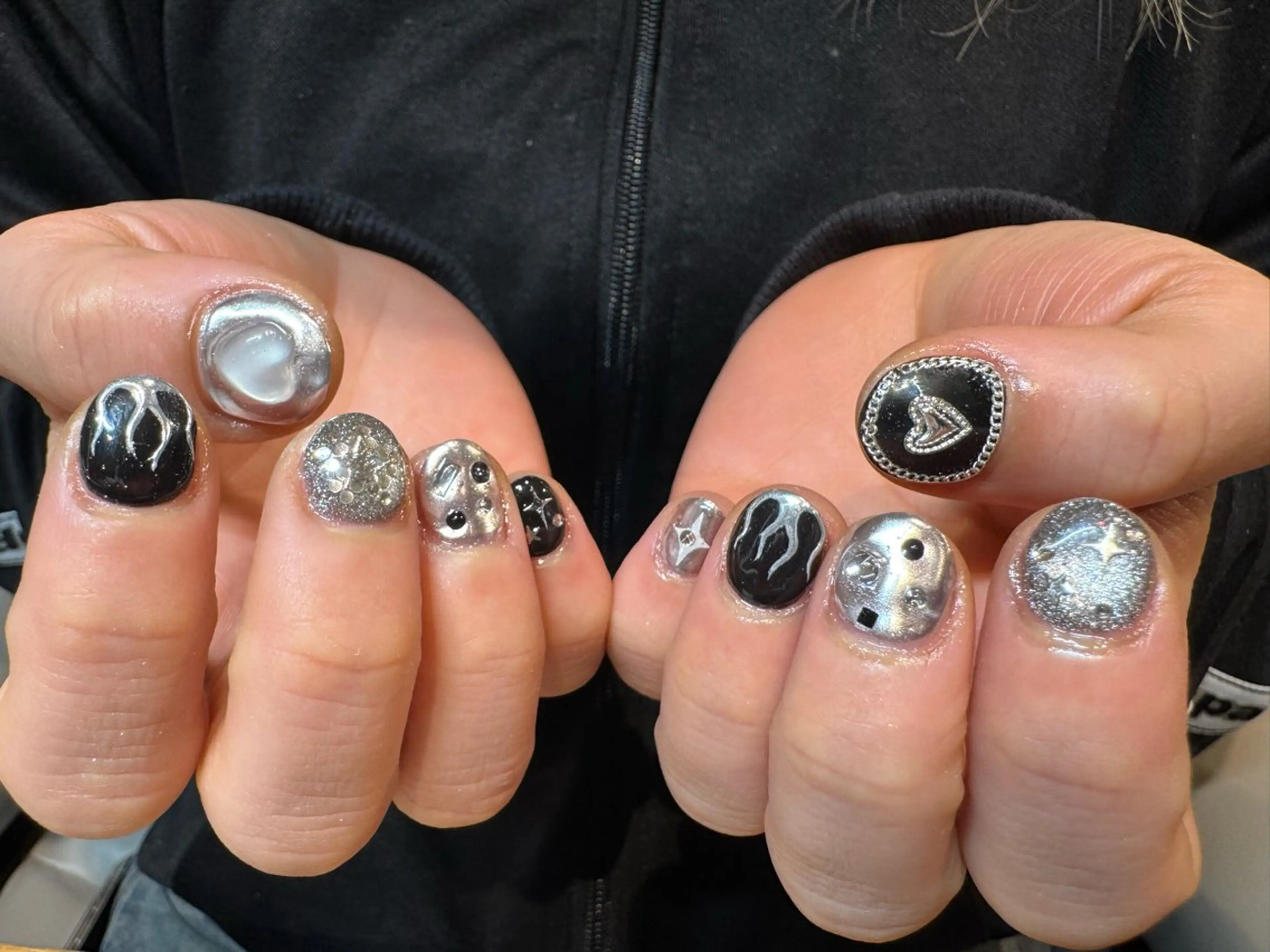 ネイル ショートネイル ハンドネイル tsumeasobi 🪬macoのネイルデザイン