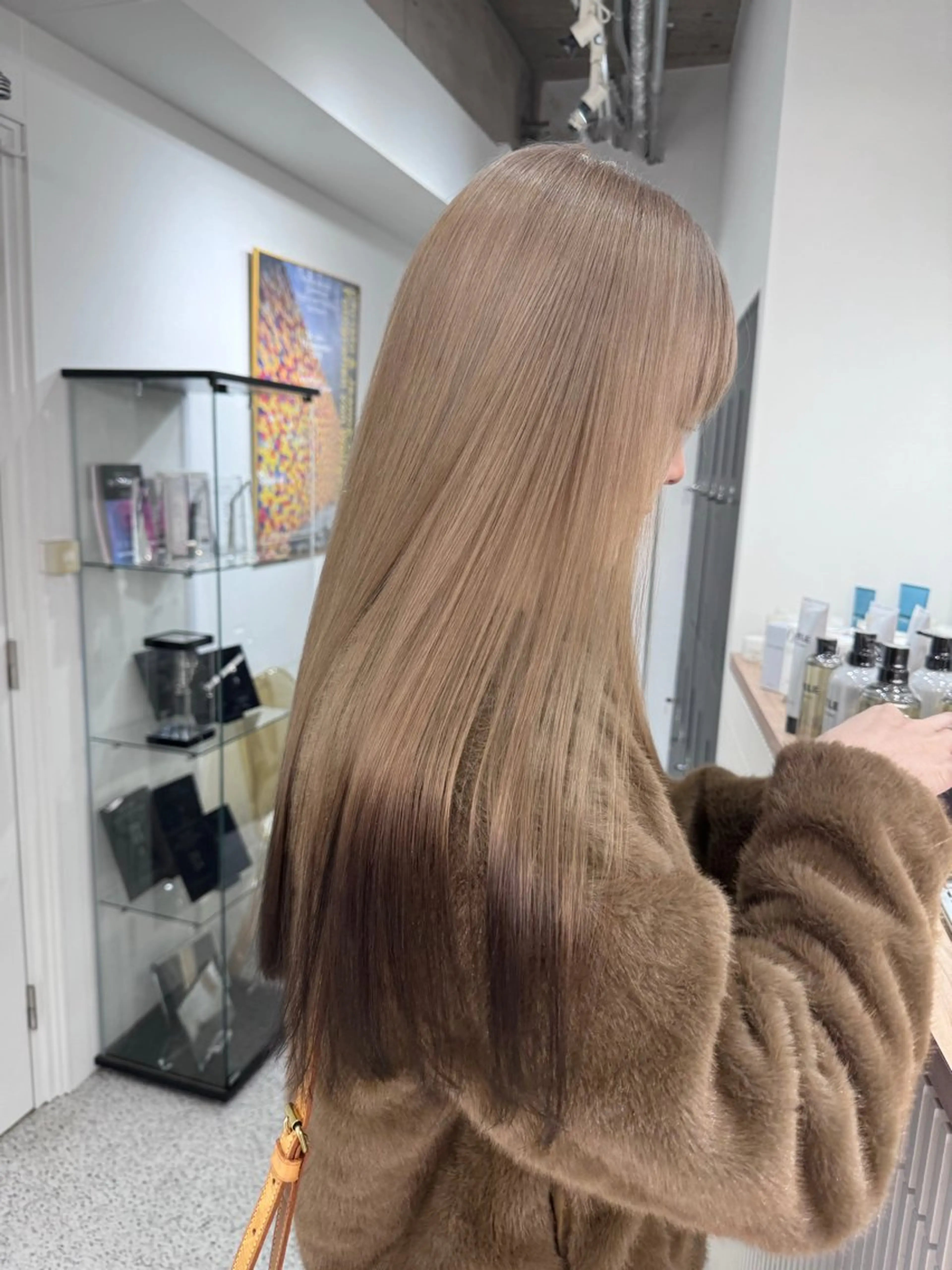 ロング カラー カット ヘアカラー トリートメント 🫧盛れハイトーン/ ブリーチ特化🎀サキのヘアスタイル