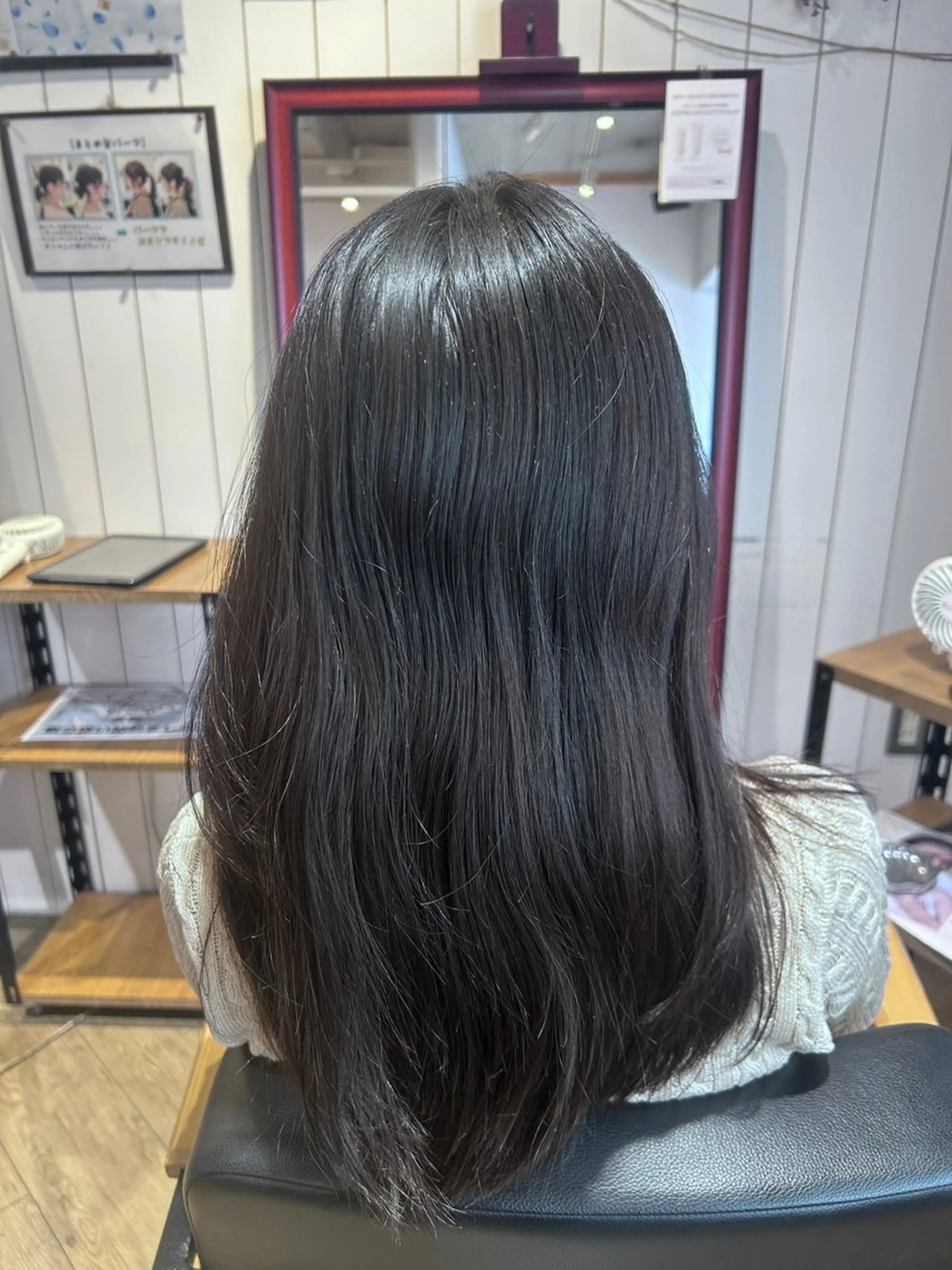 セミロング 髪質改善 縮毛矯正 縮毛矯正 加藤 心のヘアスタイル