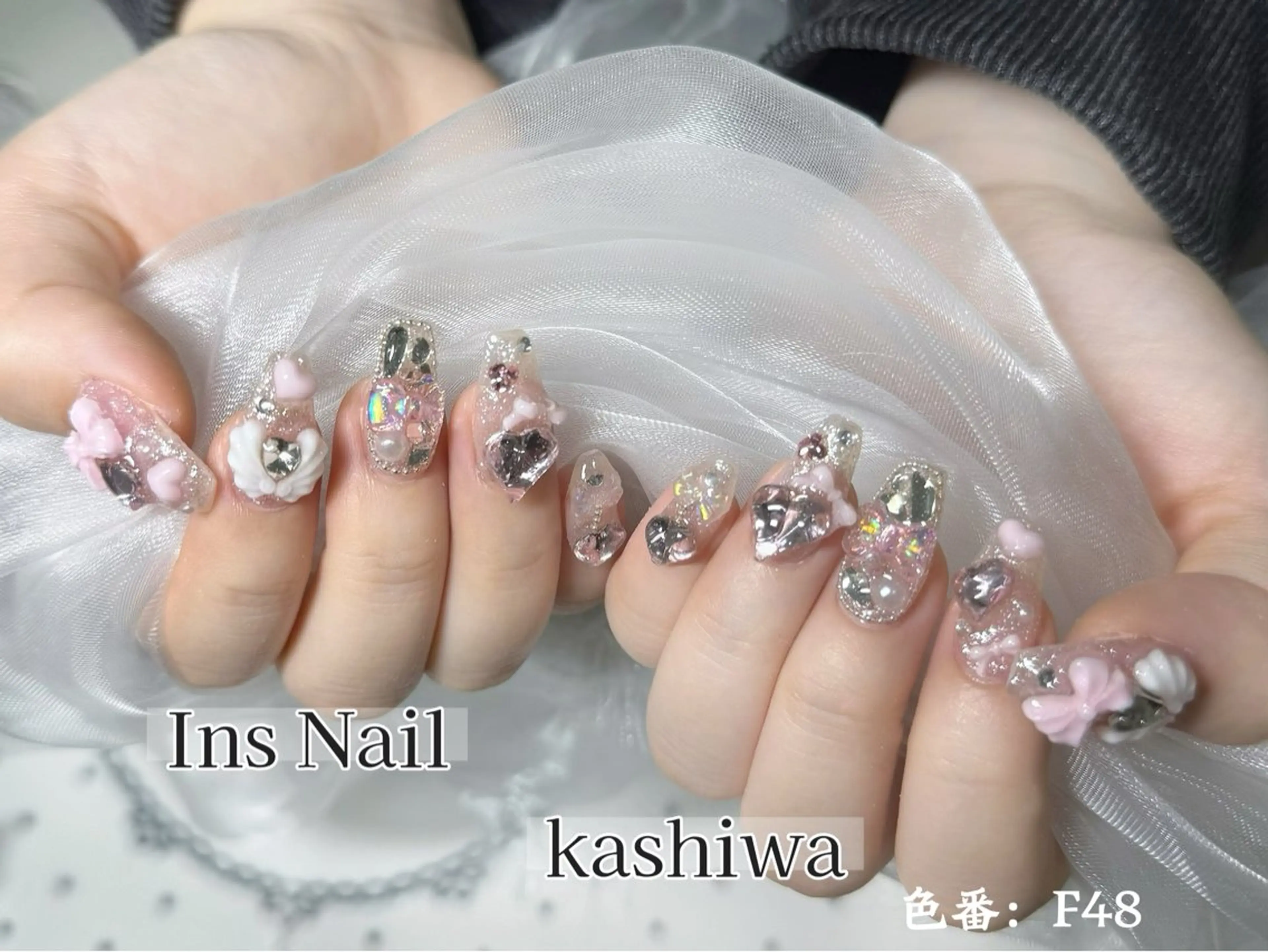 ネイル ins nailのネイルデザイン