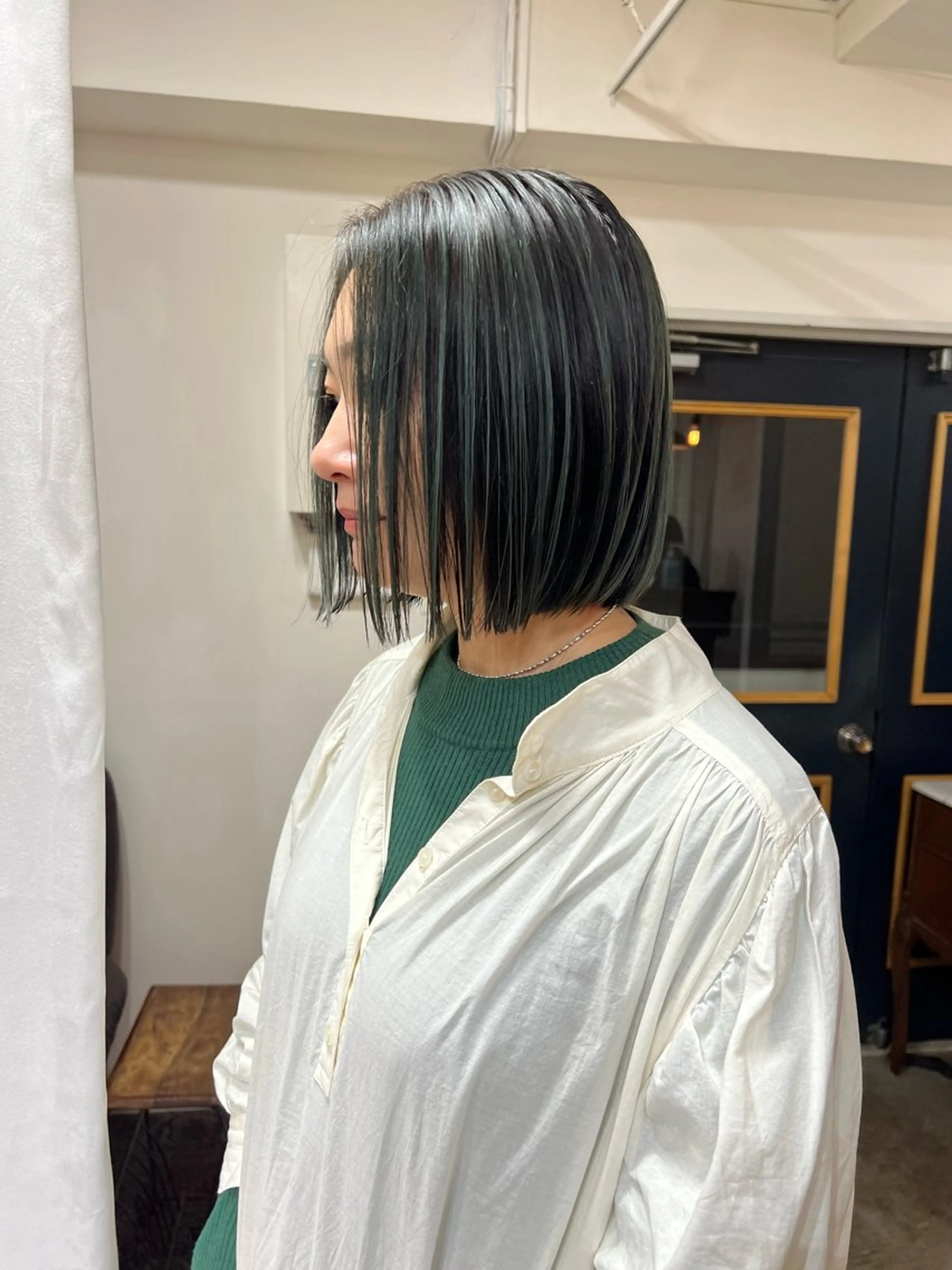 ショート カラー ブリーチ ボブ カット ヘアカラー トリートメント takada kohのヘアスタイル