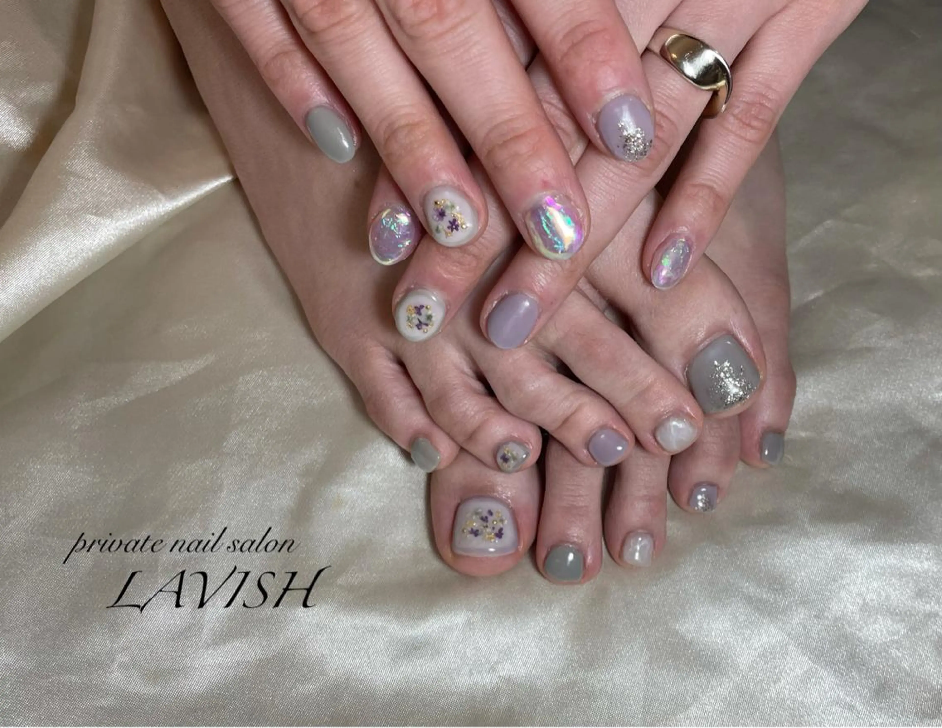 ネイル LAVISH nail salonのヘアスタイル