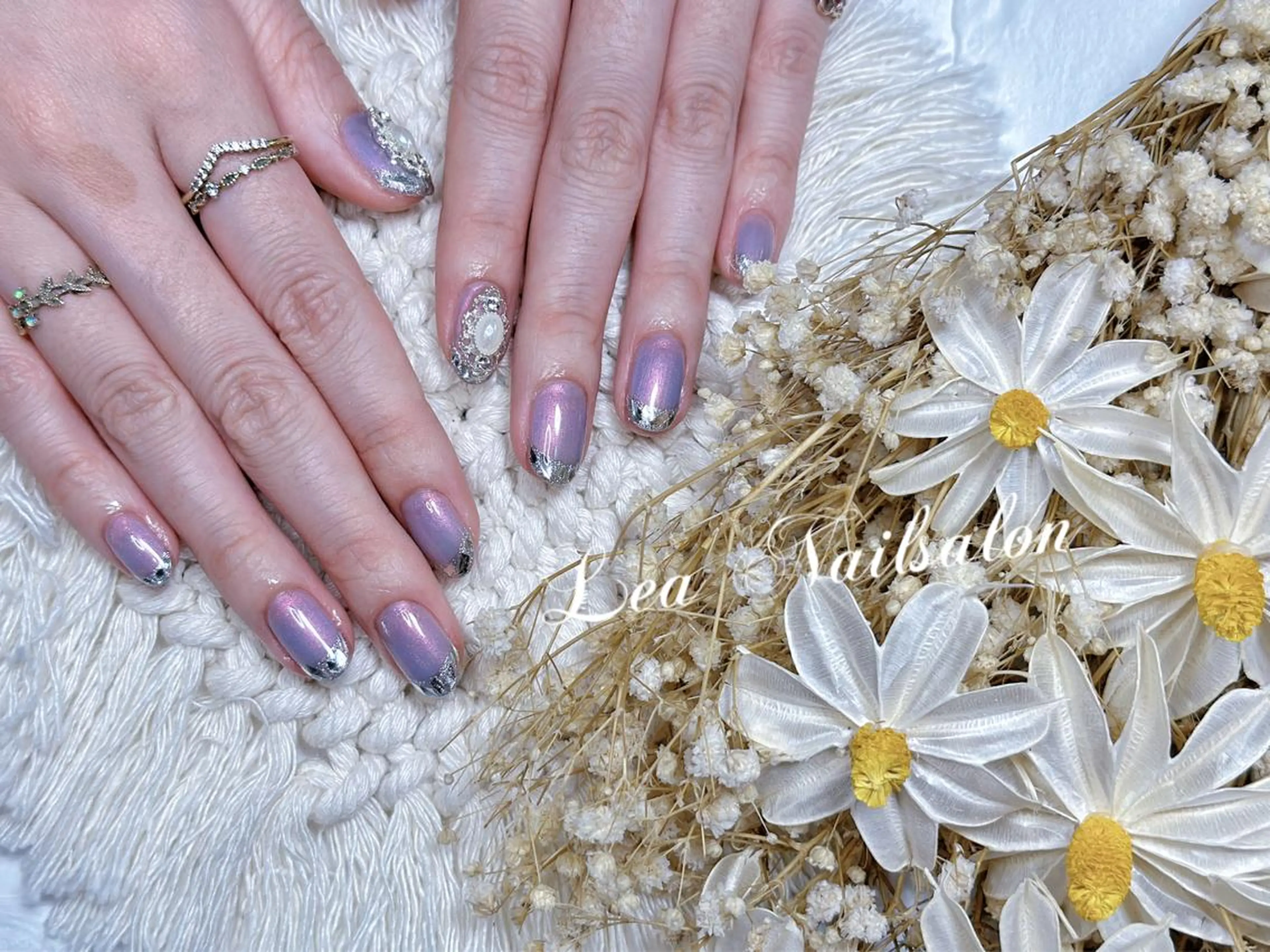 ショート カラー ネイル Le’a NailSalonのネイルデザイン