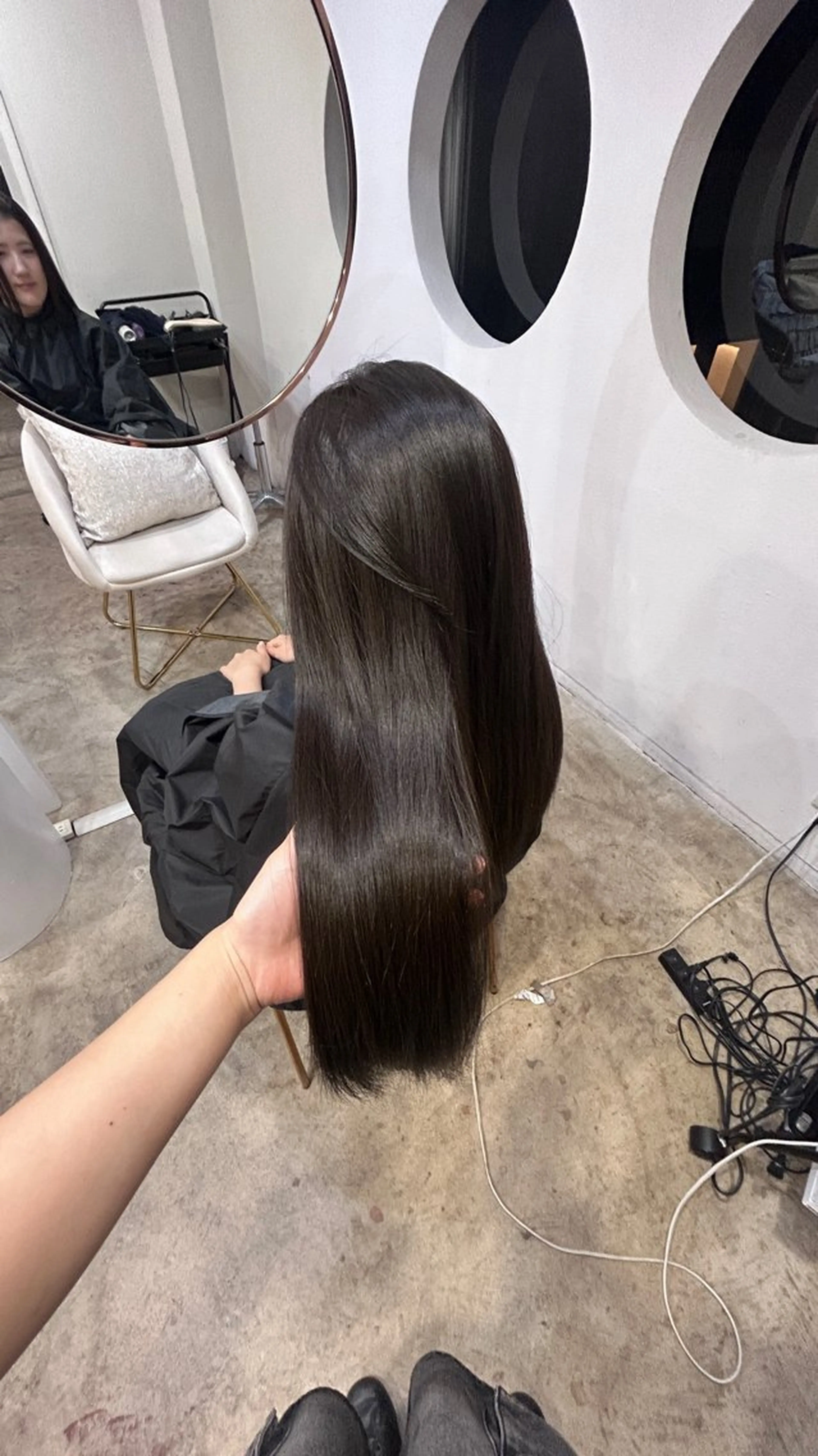 ロング 髪質改善 トリートメント sana 🌿韓国ヘア🌿のヘアスタイル