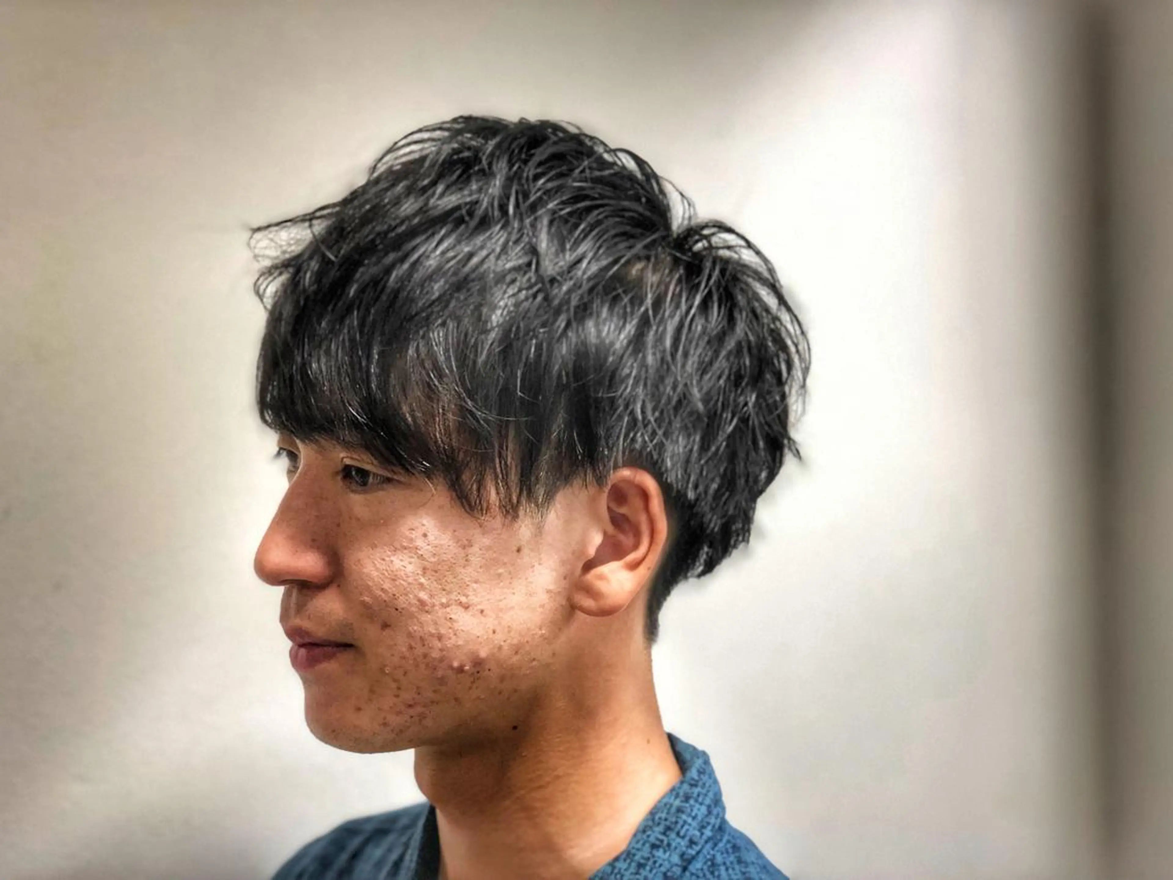 ショート メンズ 美髪矯正 Rioのヘアスタイル