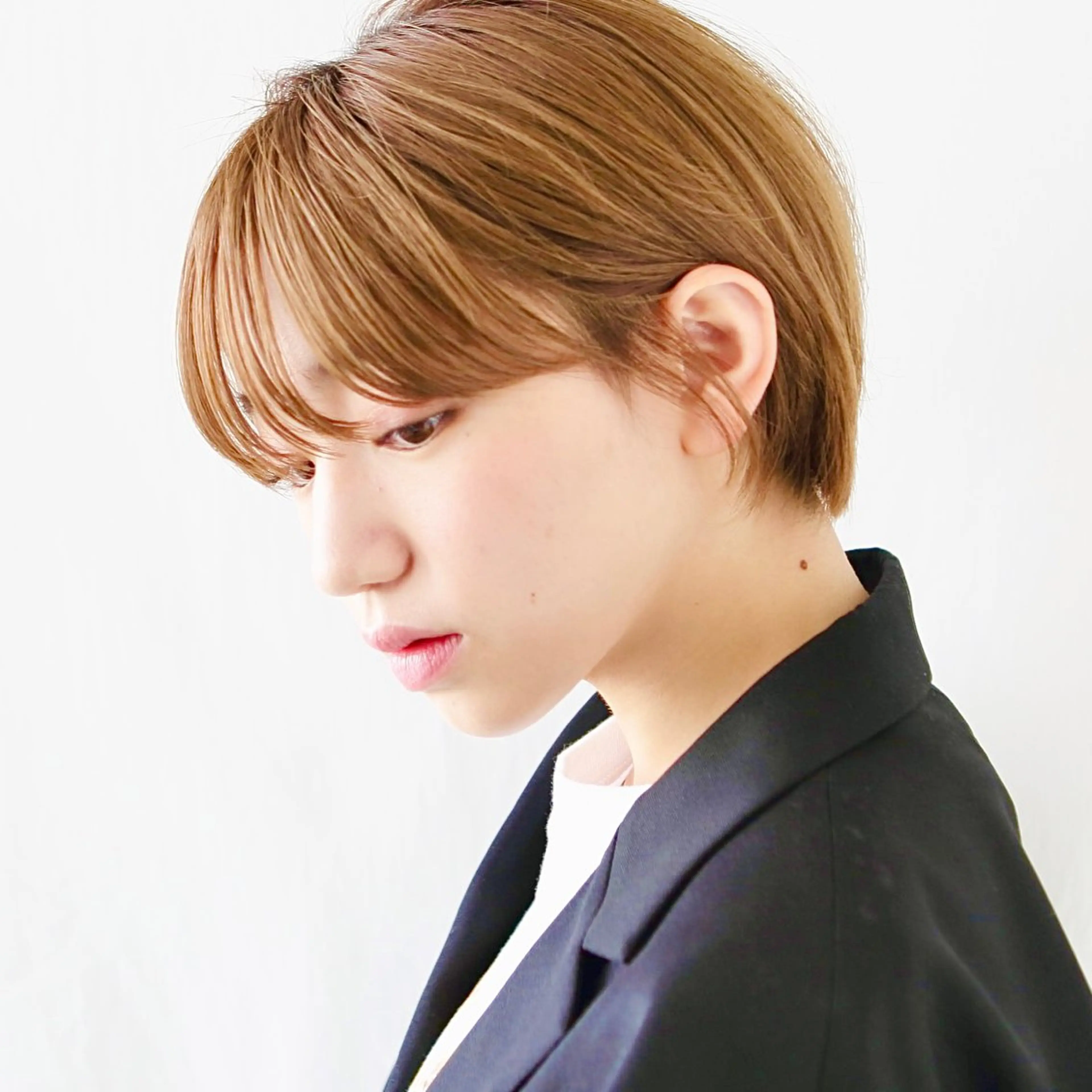 ショート カラー ショートヘア カット ヘアカラー トリートメント ショートボブ髪質改善 縮毛矯正のプロ山道潤のヘアスタイル