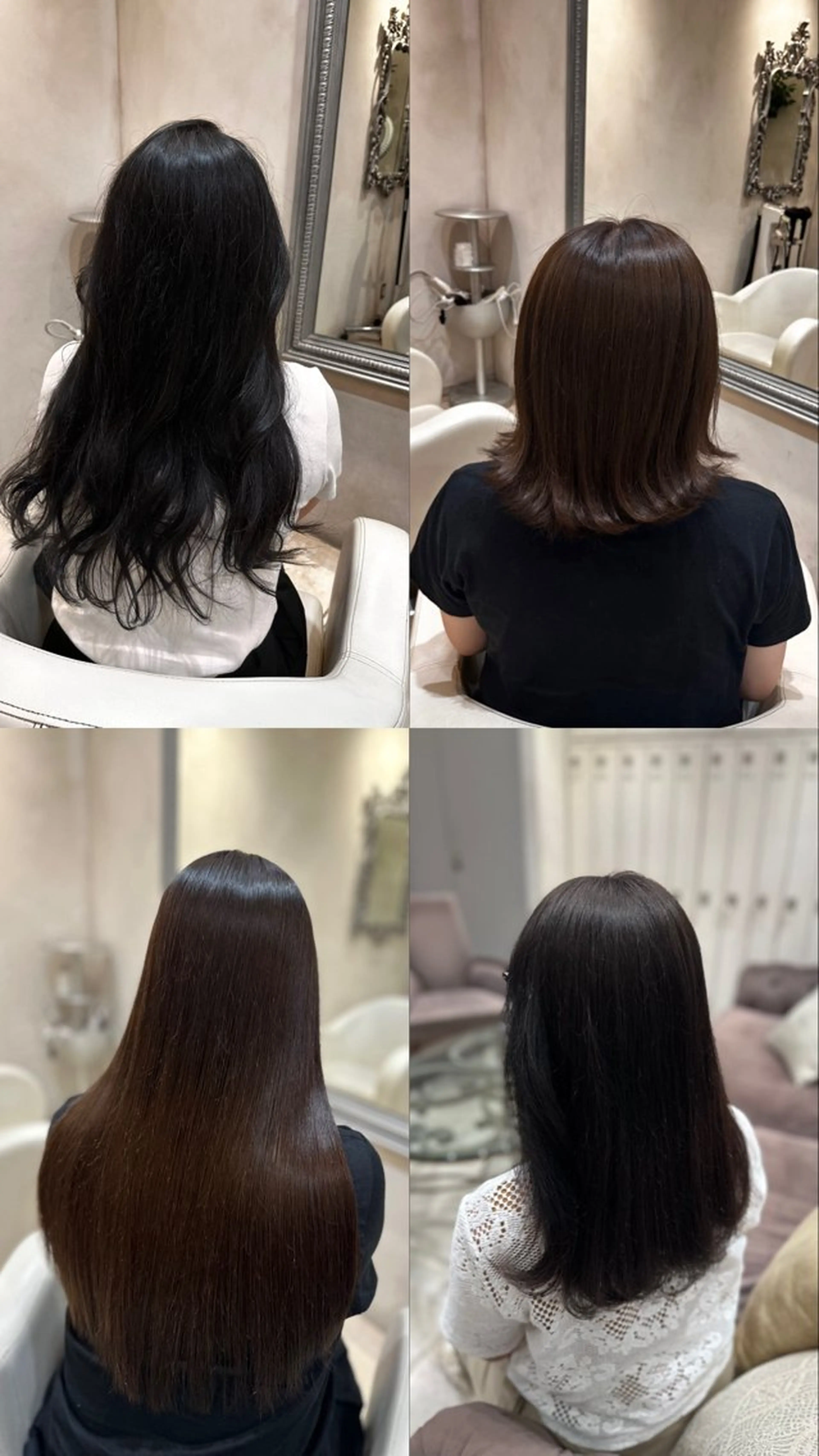 ロング カラー 透明感カラー ZACC ayakaのヘアスタイル