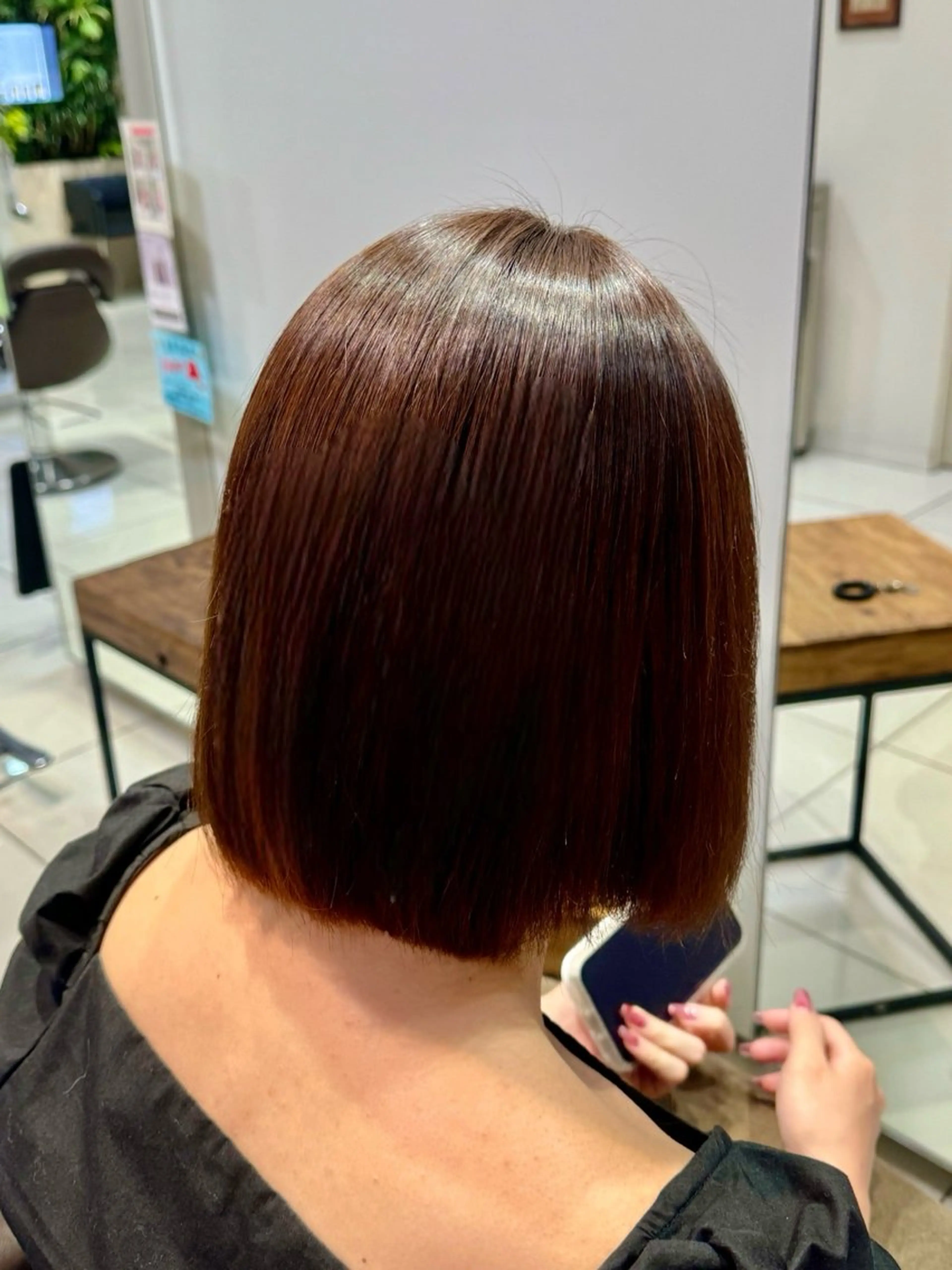 ✨髪質改善ストレート✨(処理剤込み)の写真