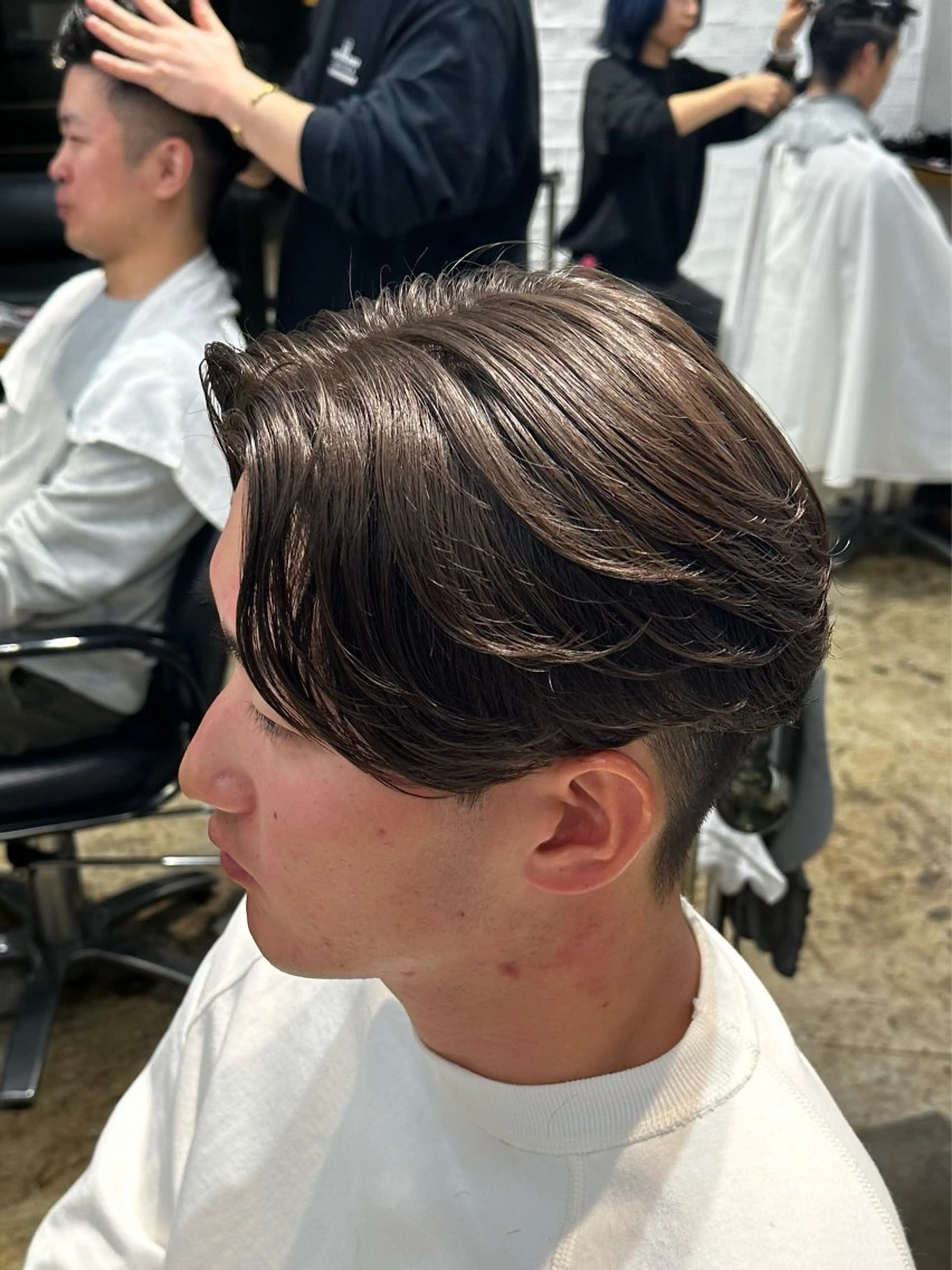 メンズ センターパート 圧倒的メンズ技術✨ /和田有葵のヘアスタイル