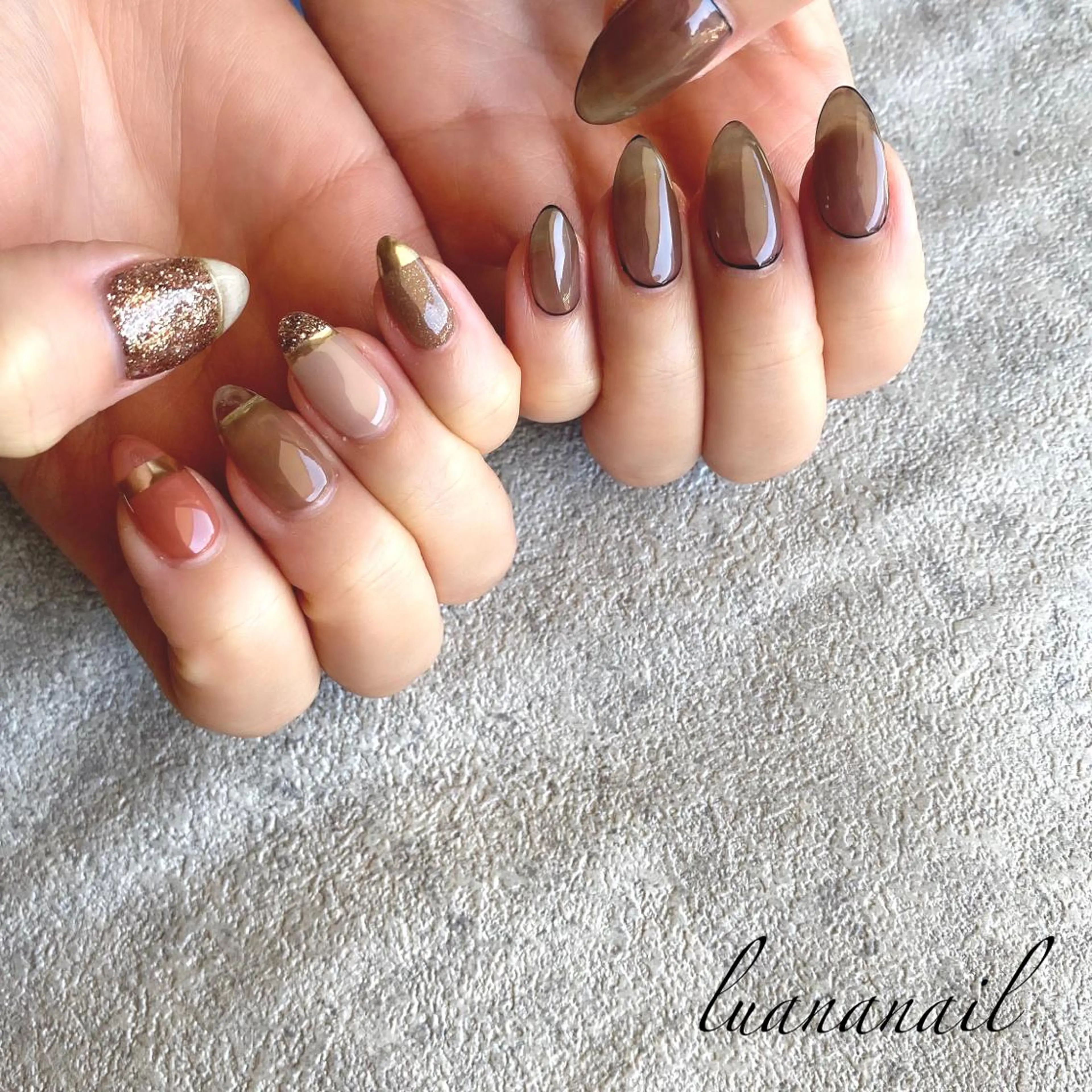 ネイル ハンドネイル luana nailのネイルデザイン