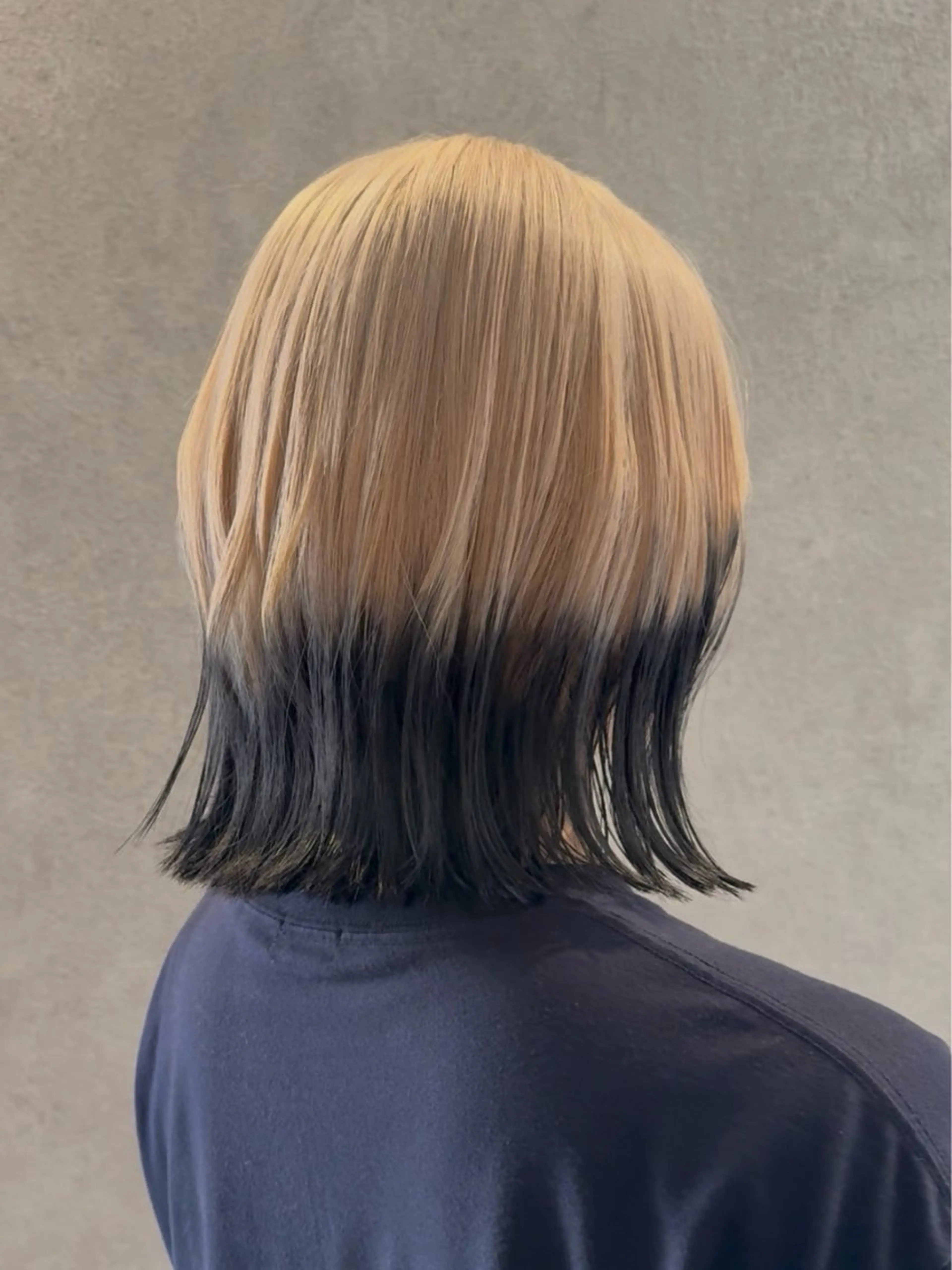 ミディアム ヘアカラー ハイトーン/福井 🦖/服部じんのヘアスタイル