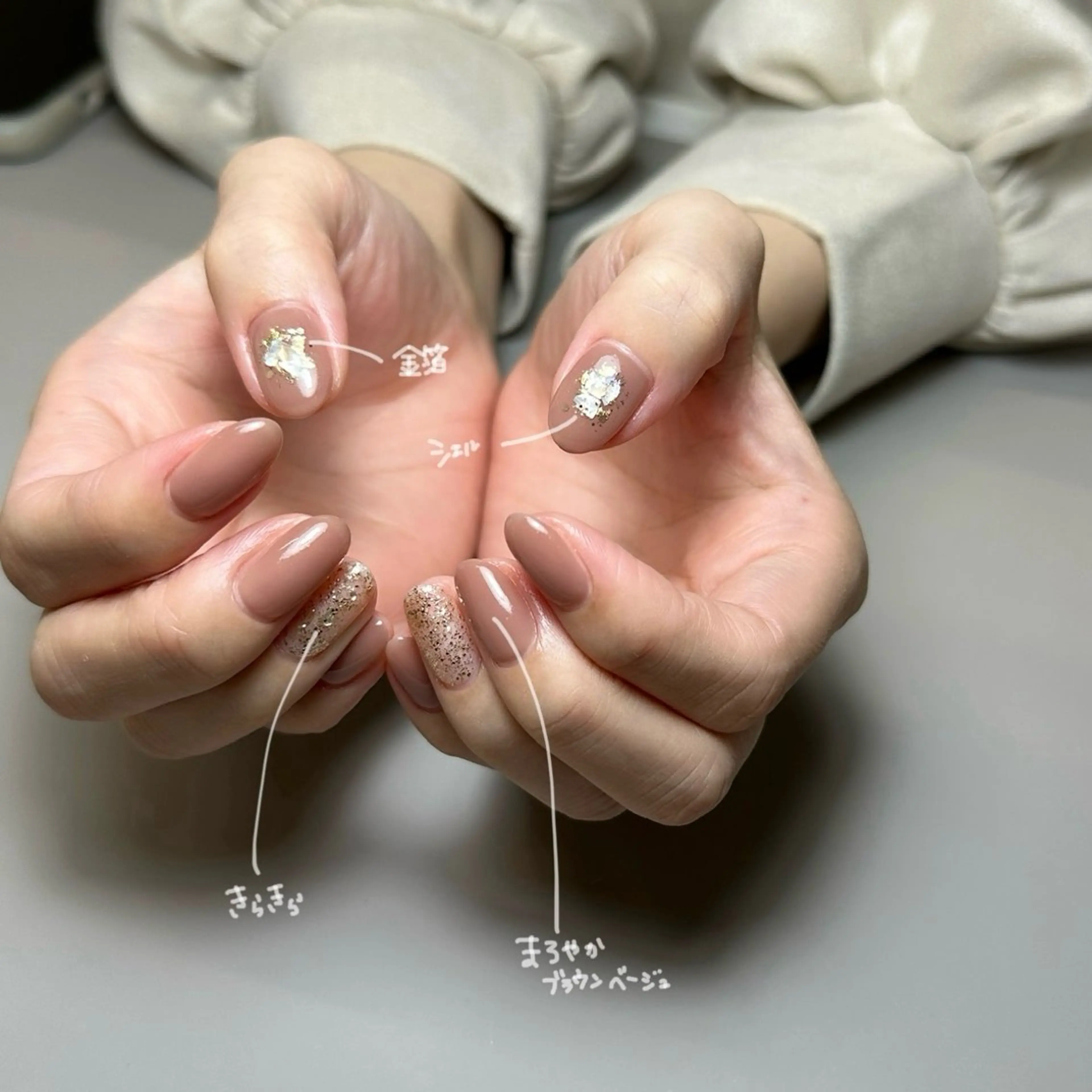 ネイル ハンドネイル salon mowa所属・mowa 🌿‬ kanaのネイルデザイン