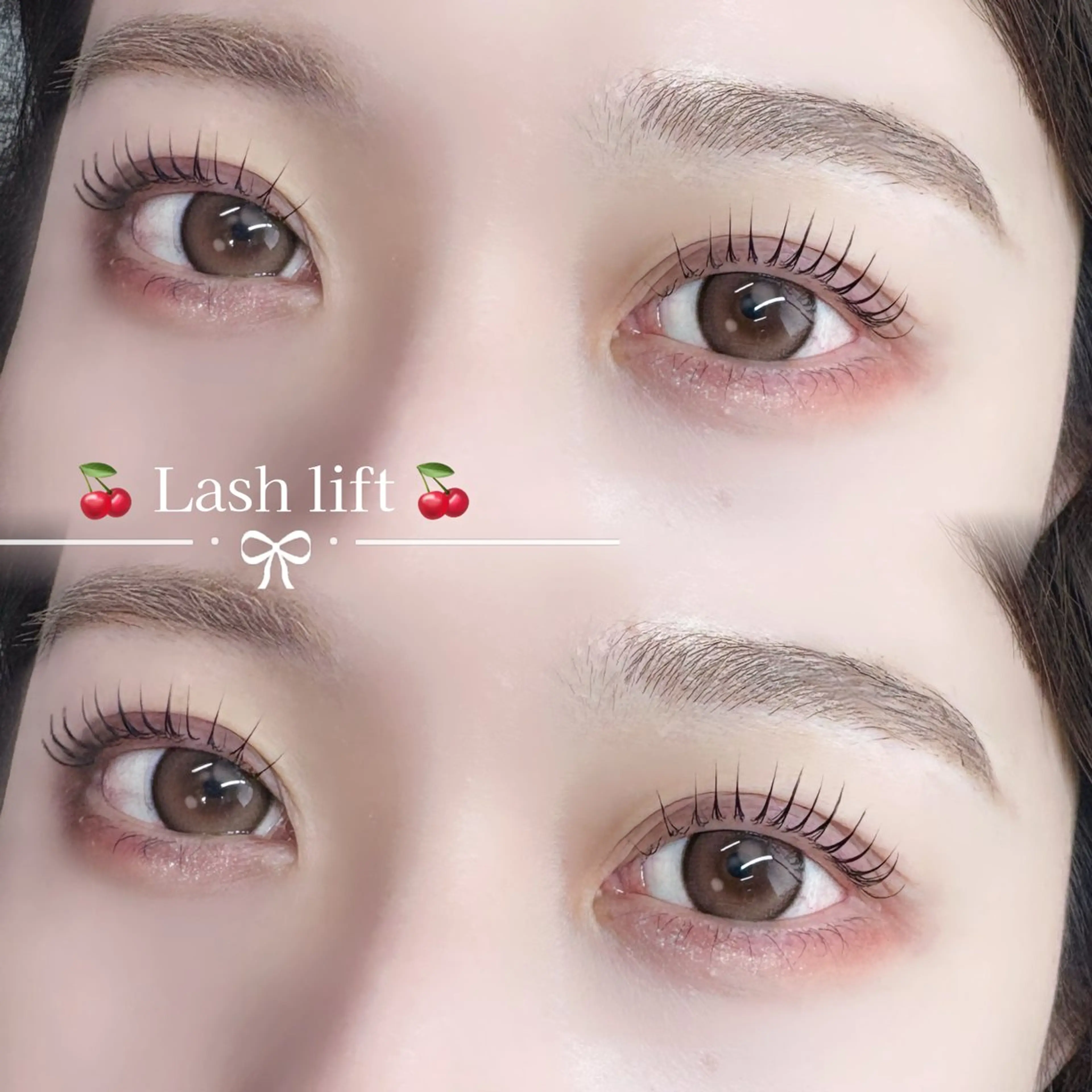 マツエク・マツパ ナチュラル まつげパーマ 一重×まつ毛パーマ マツパ REAL大須 rannaのマツエク・マツパデザイン