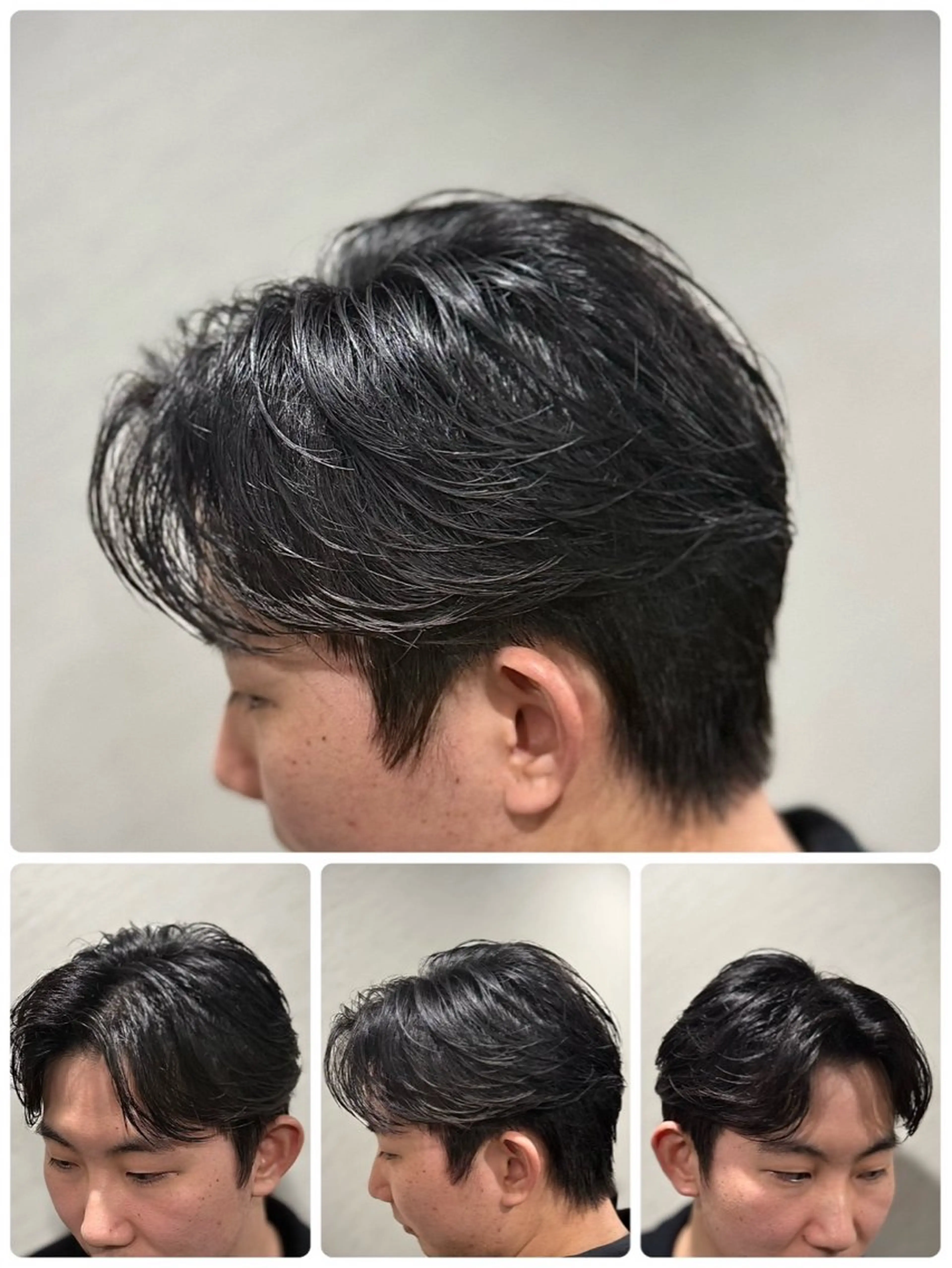 ミディアム 佐野 悠那のヘアスタイル