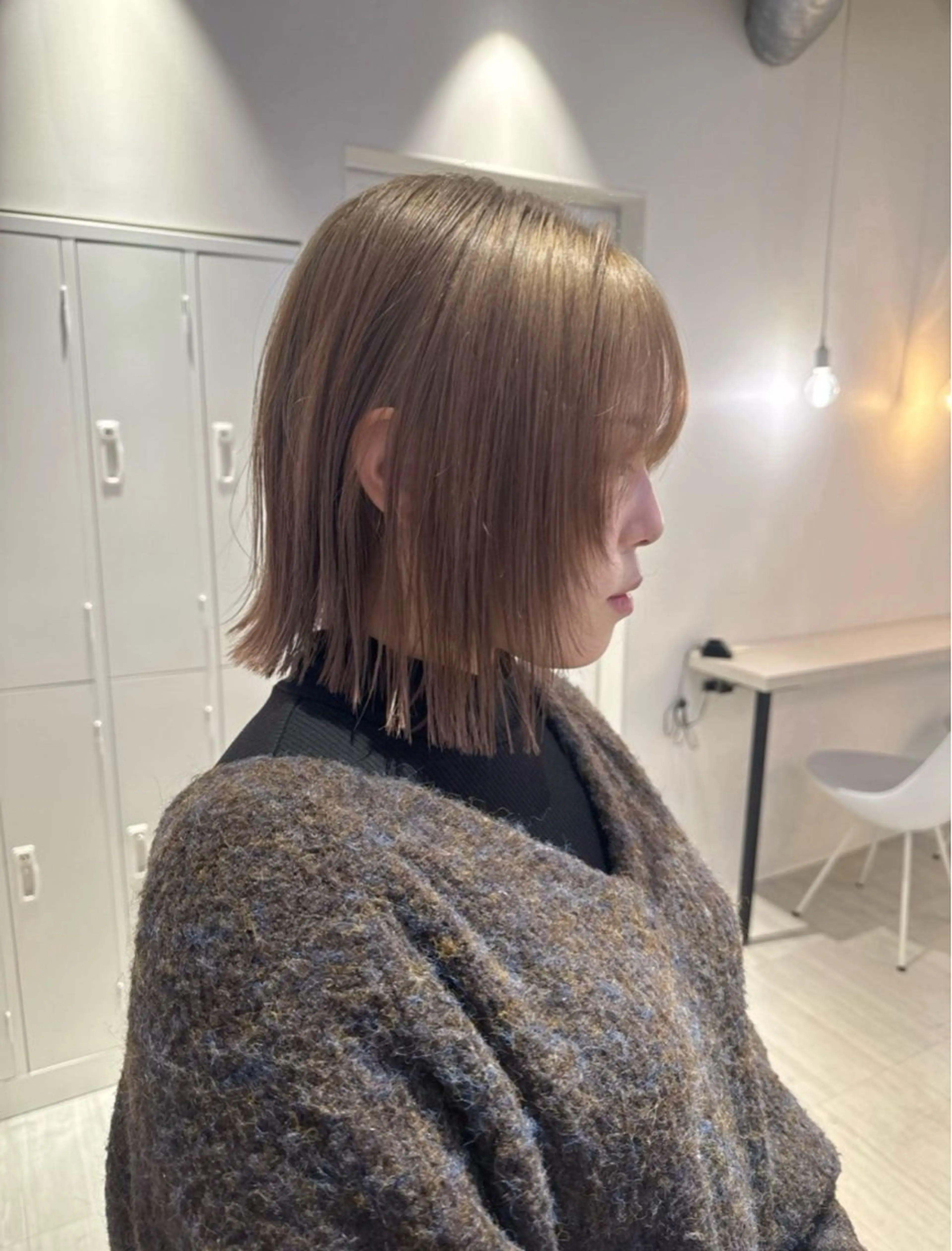ミディアム ヘアカラー anon iconのヘアスタイル