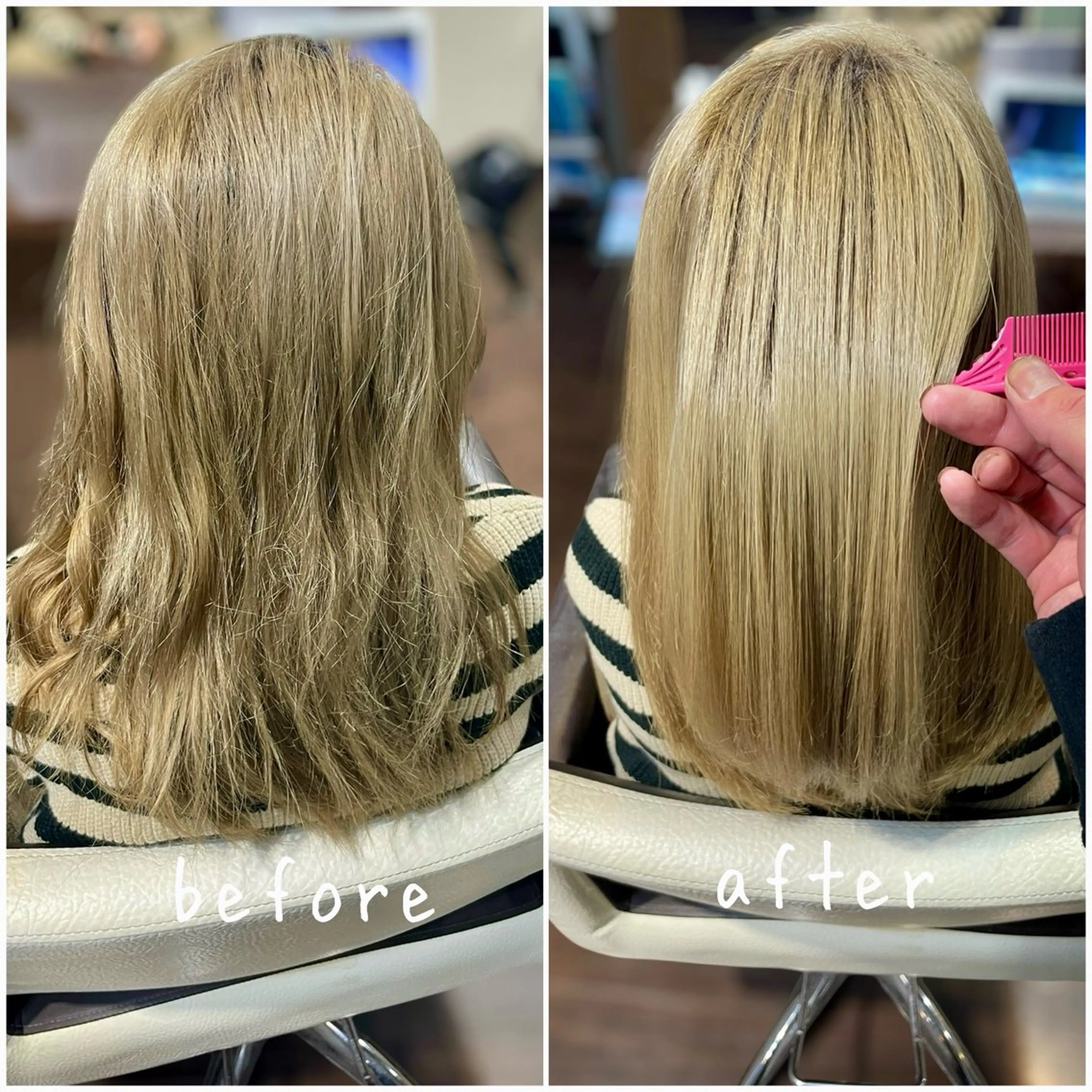 ロング カット ヘアカラー トリートメント 🎀入谷、鶯谷🎀 ULTOWAババのヘアスタイル