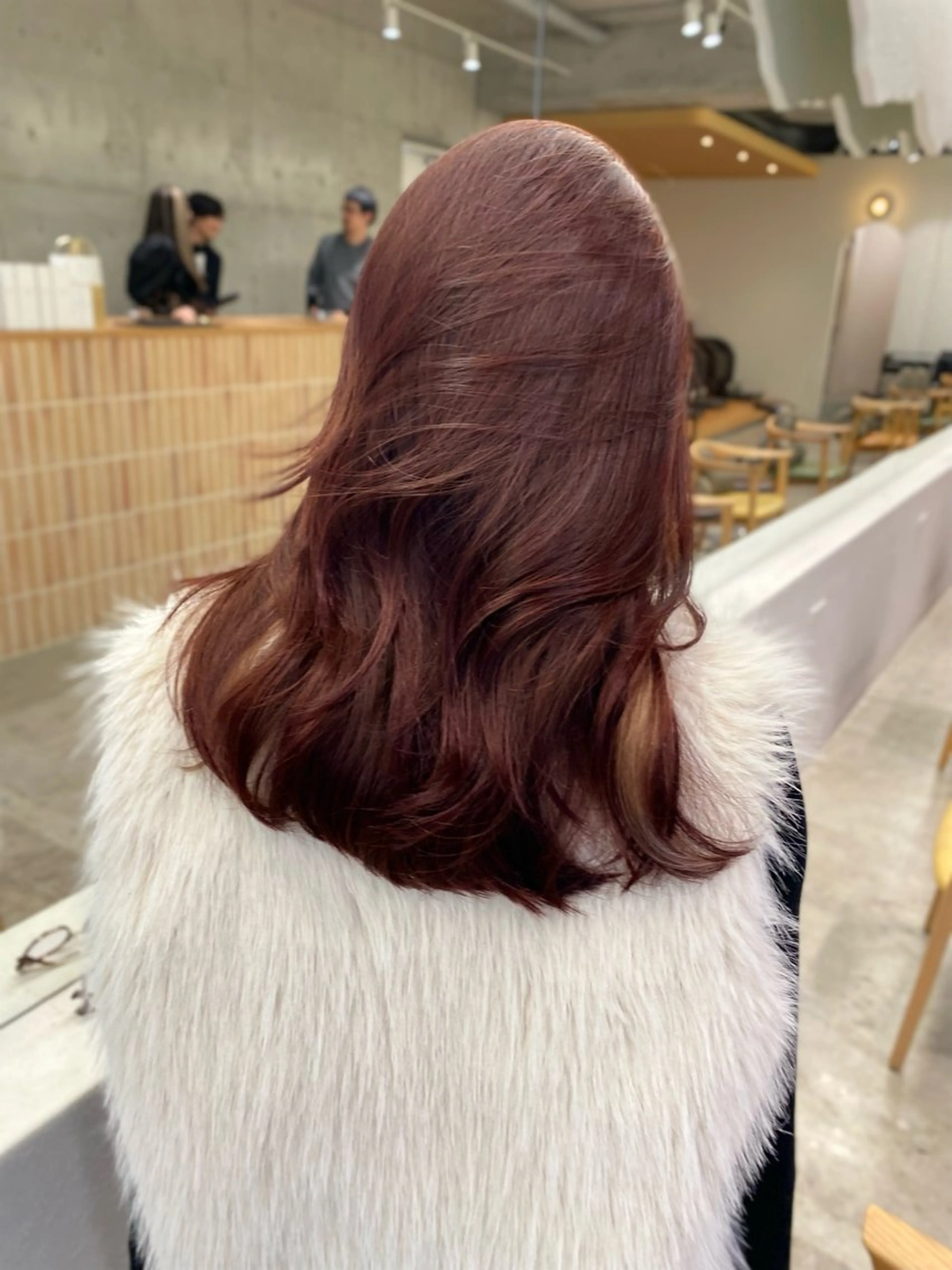 ロング カラー カット ヘアカラー レイヤー/柔色 カラー/SAkiのヘアスタイル