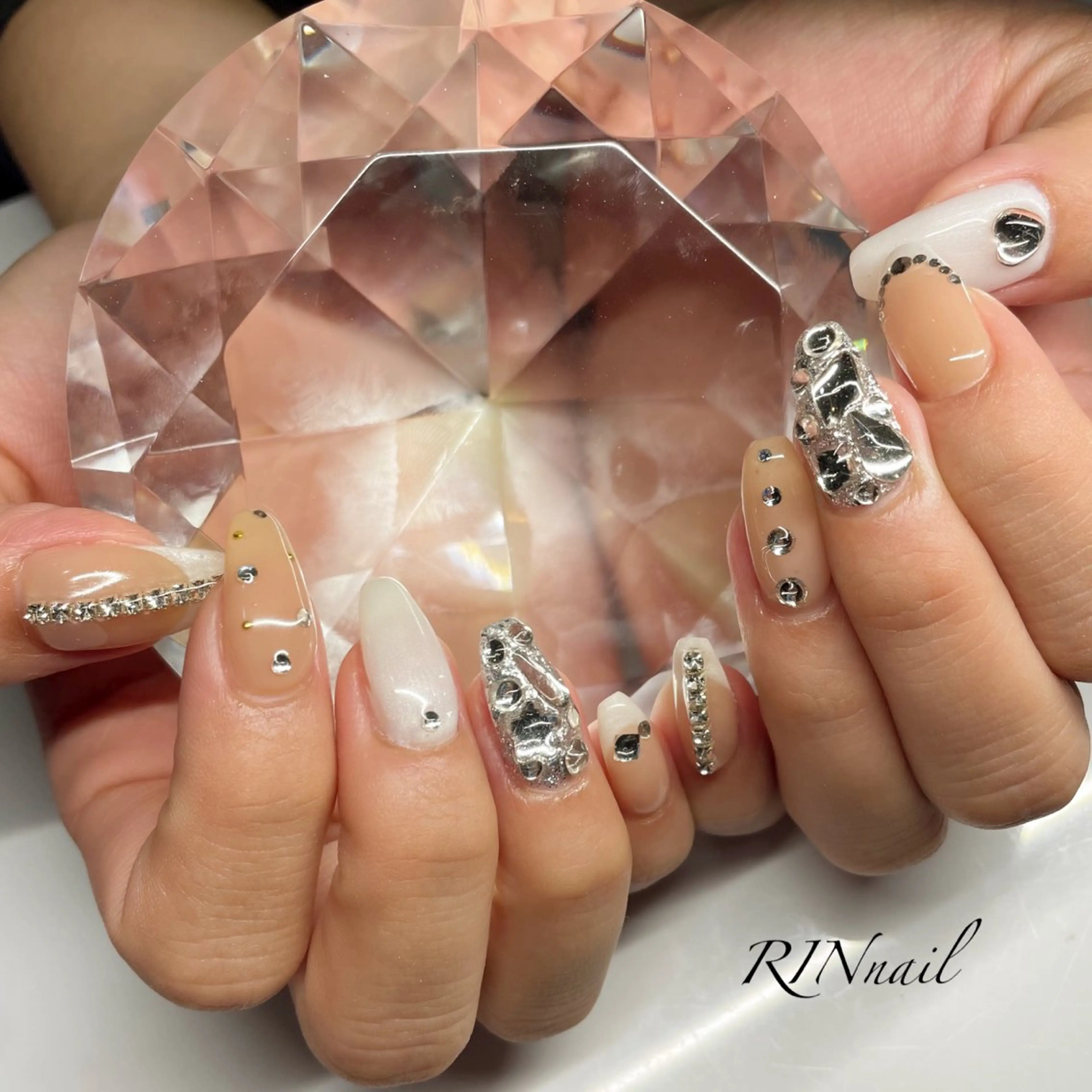 ネイル ハンドネイル ハンドケア RIN HOMEnailのネイルデザイン