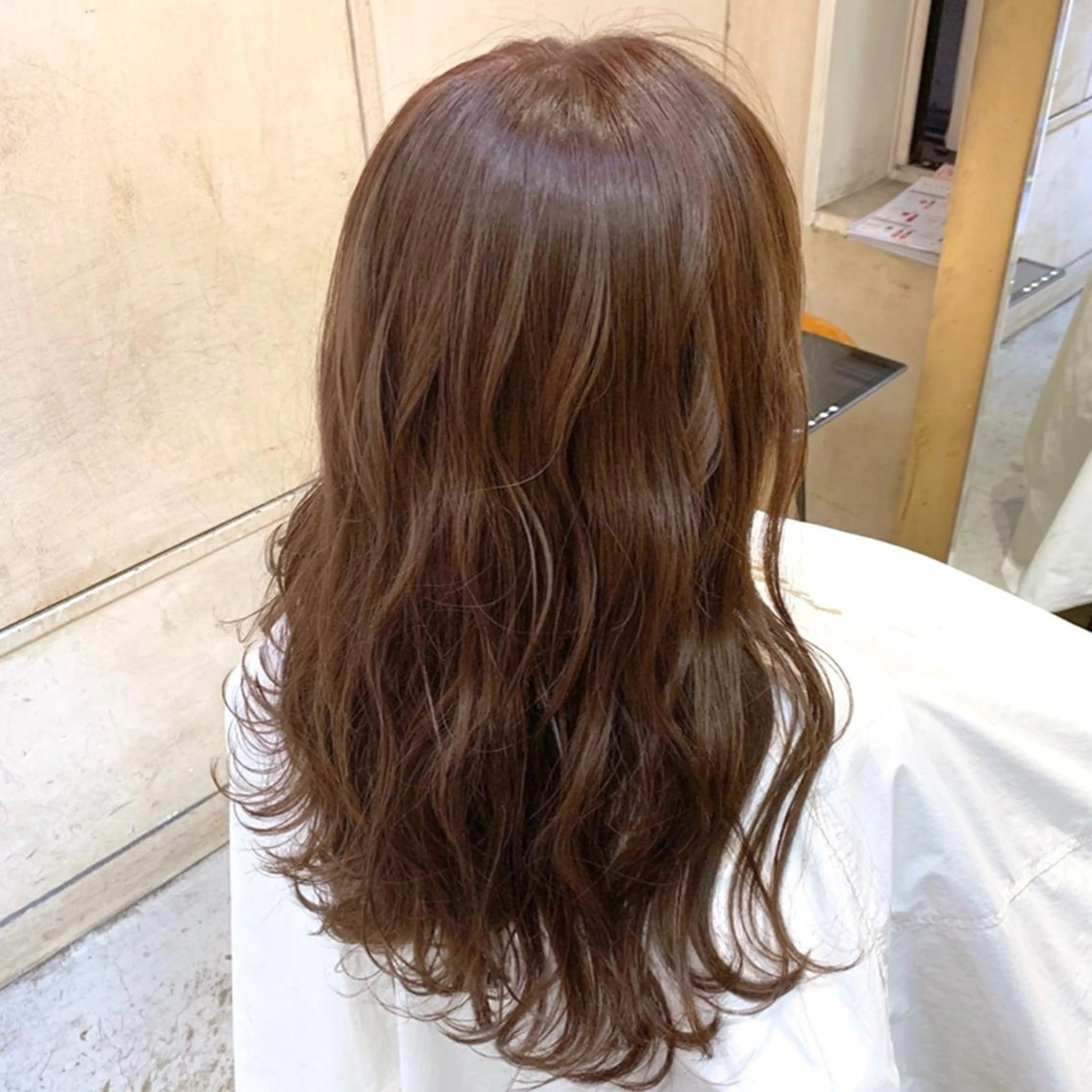 ロング パーマ 銀座No.1髪質改善 縮毛矯正/本木のヘアスタイル