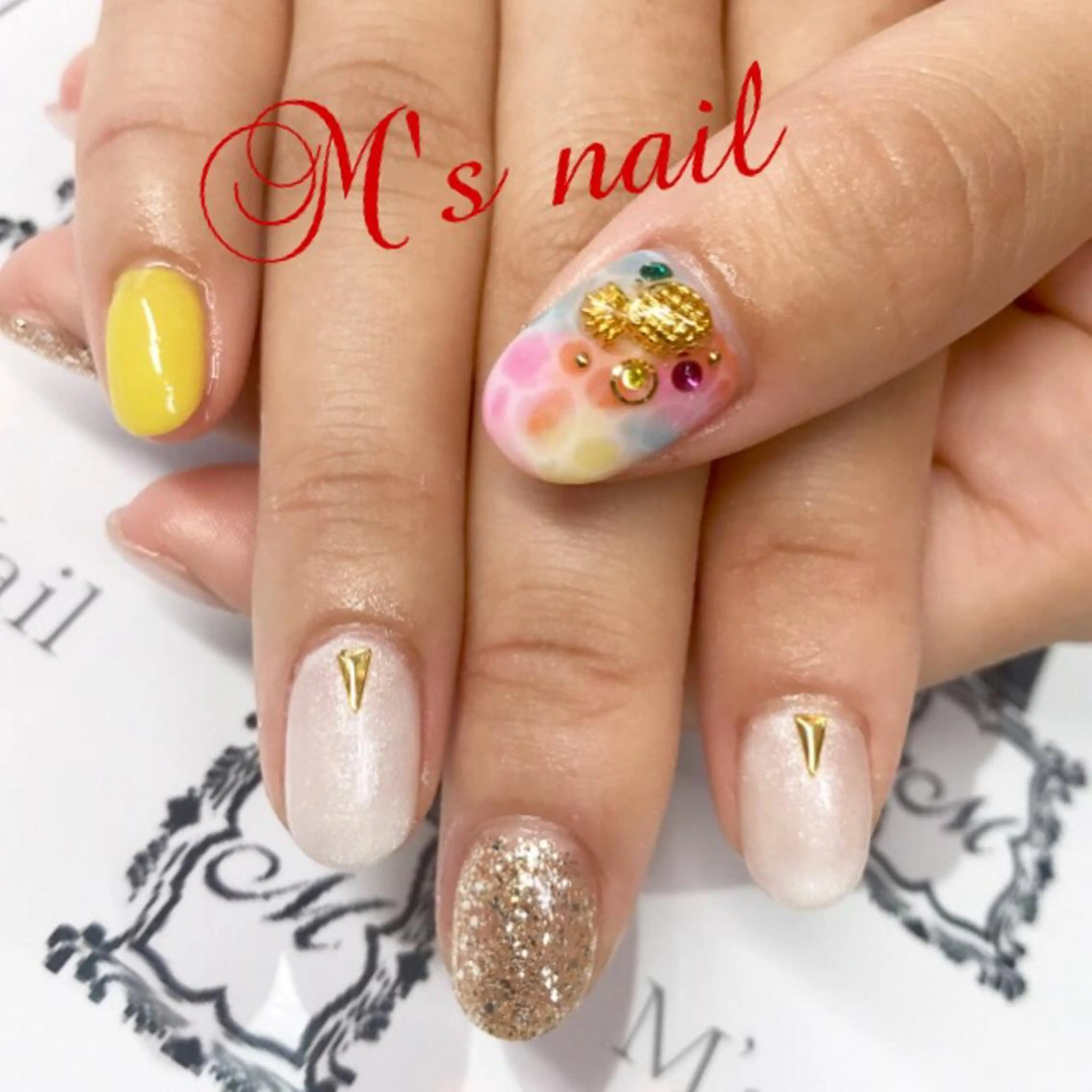 ネイル M's nail ..高幡不動のネイルデザイン