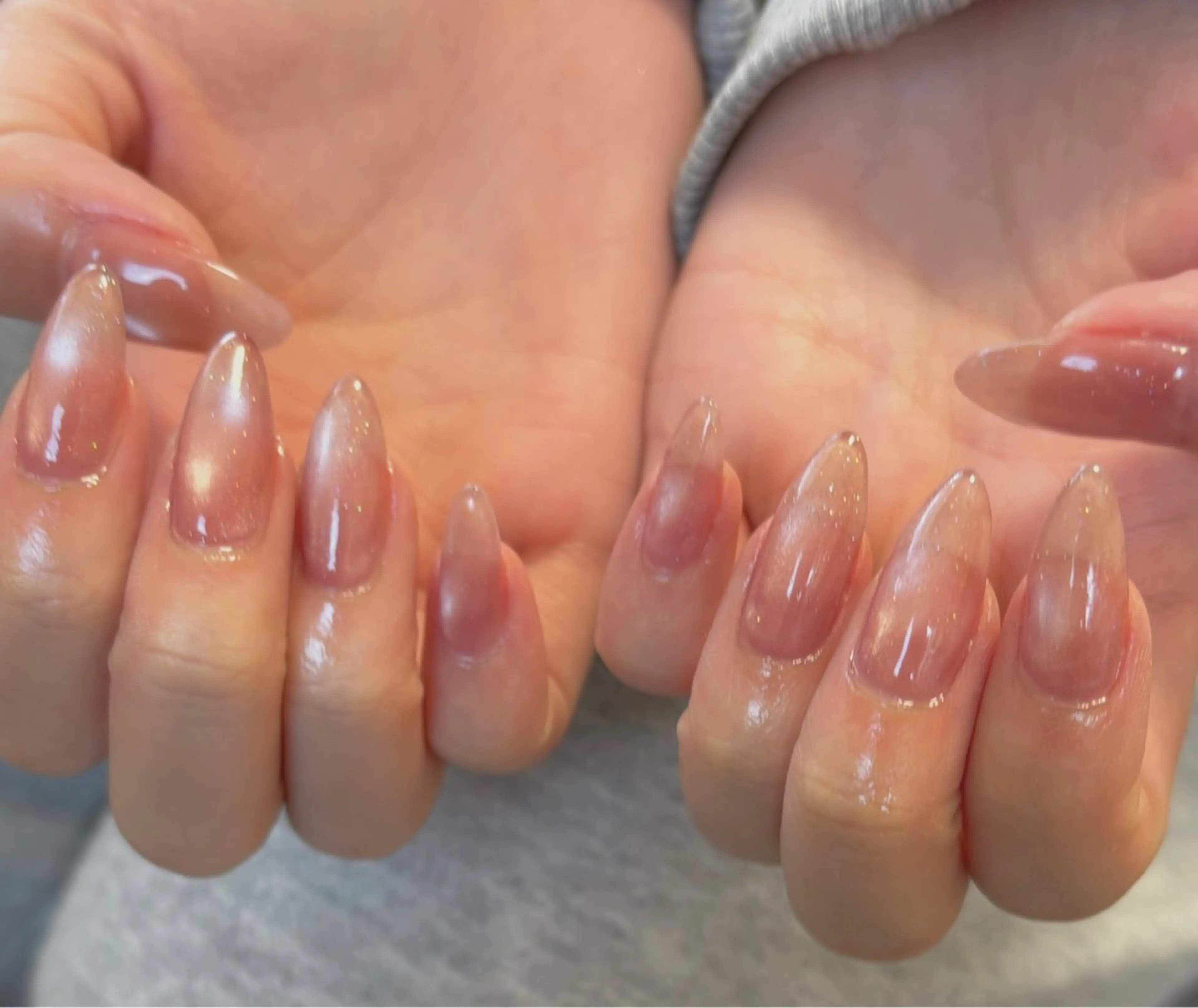 ネイル ジェルネイル キラキラネイル マグネットネイル ニュアンスネイル オフィスネイル ハンドネイル tamu nail 金町のネイルデザイン