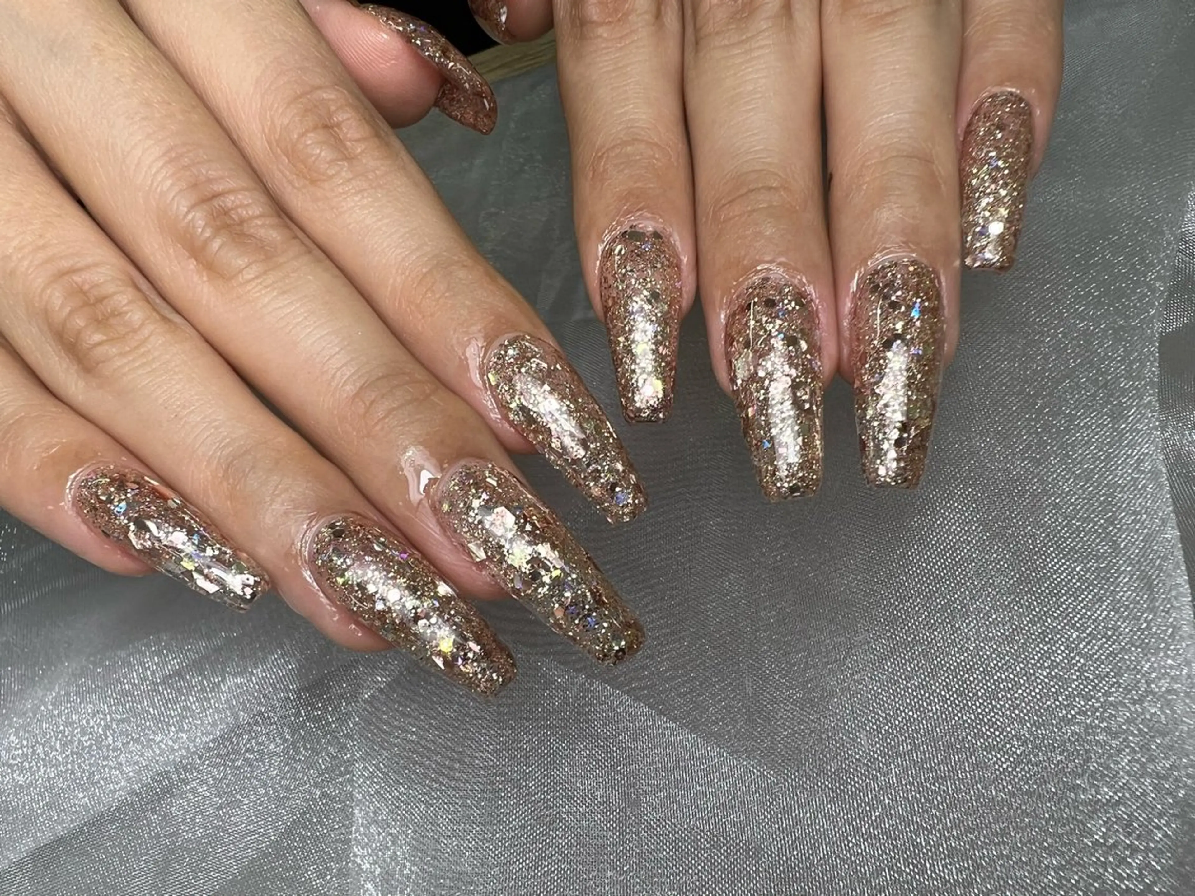 ネイル ハンドネイル Mana‪ ‪·͜· ❤︎‬のネイルデザイン