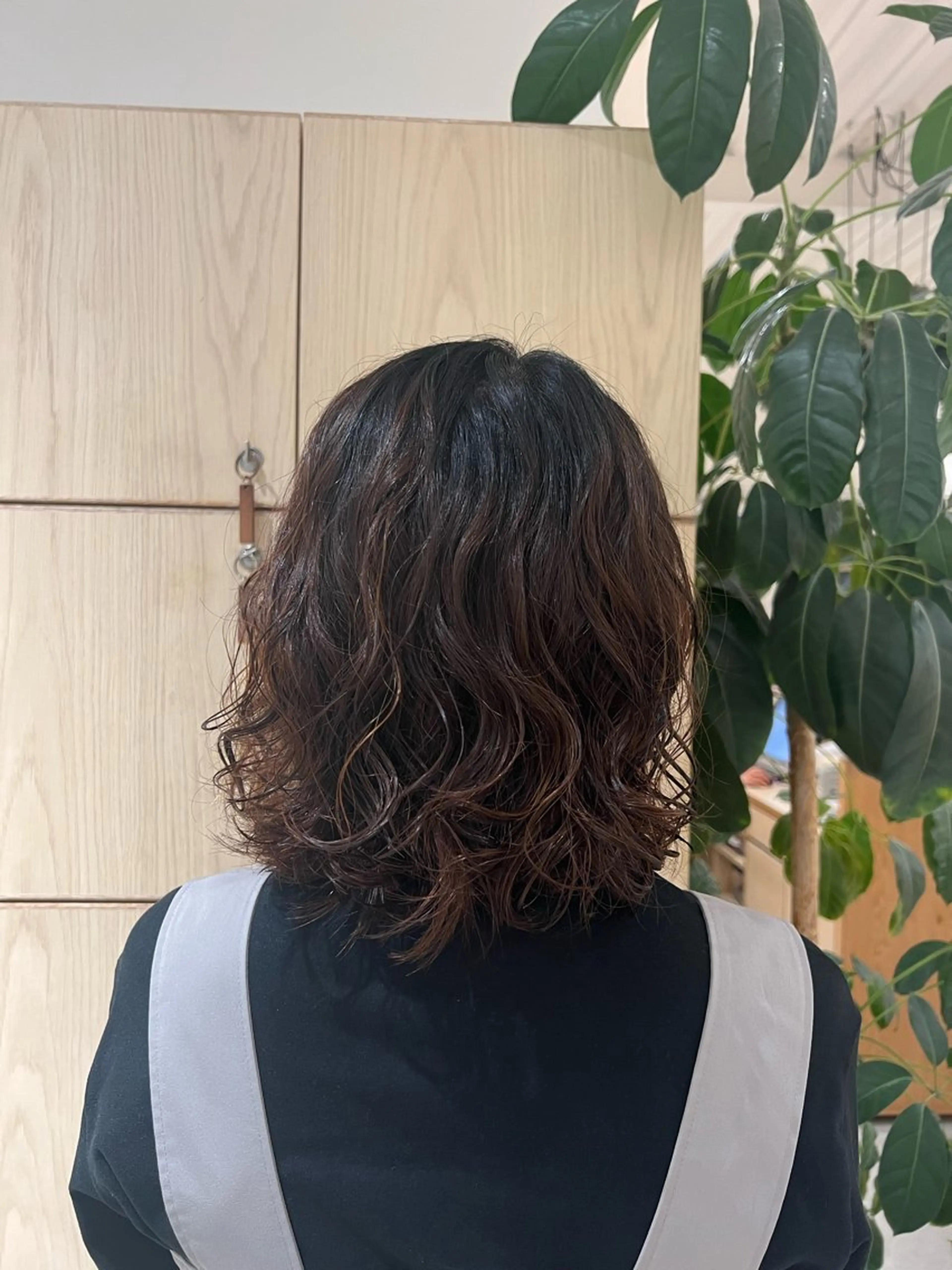 ミディアム パーマ adorable ︎🫧水澤真子のヘアスタイル