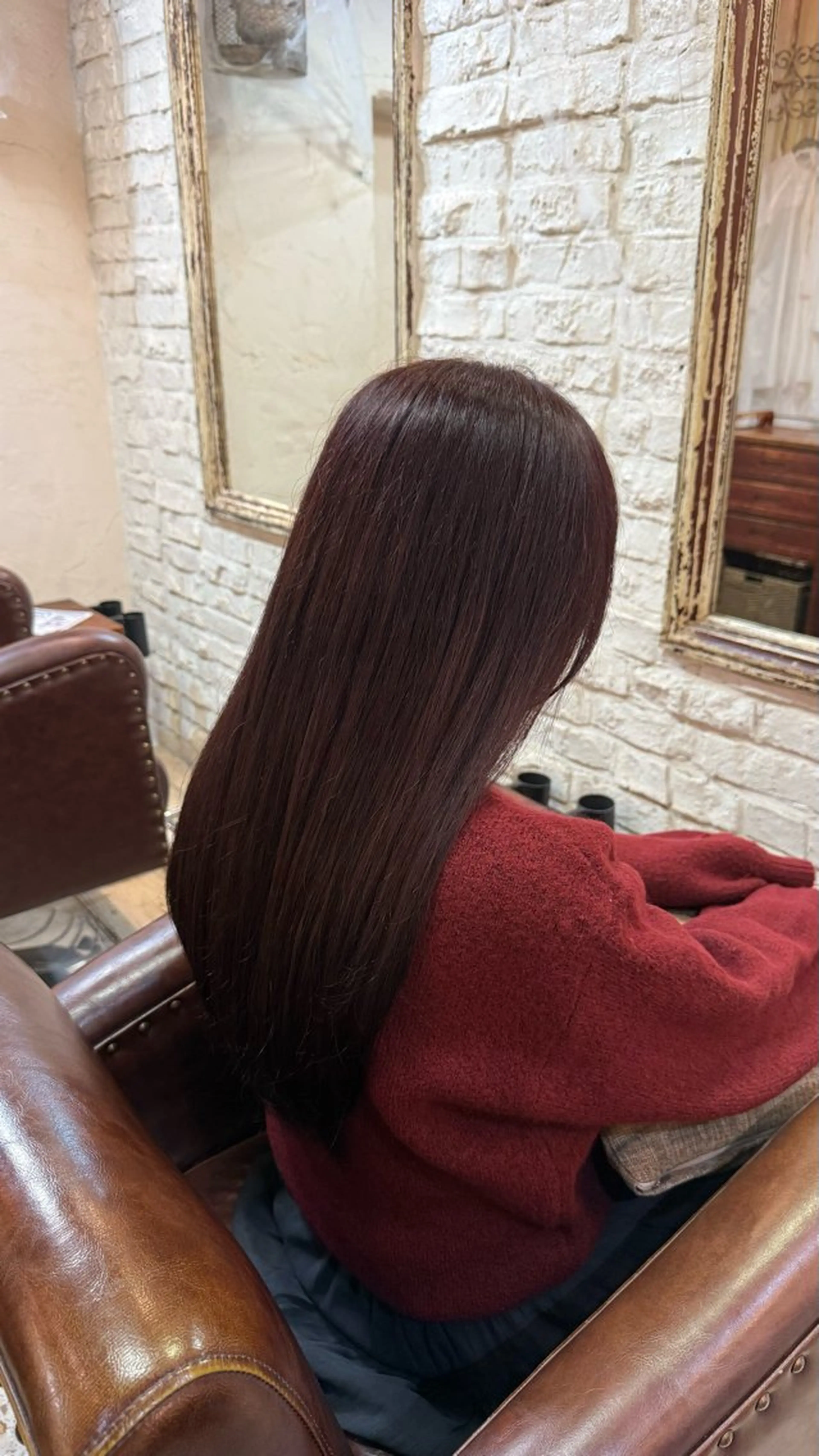 ロング カラー ブラウンカラー ラベンダーカラー ヘアカラー トリートメント 透明感カラー🫧 nanamiのヘアスタイル