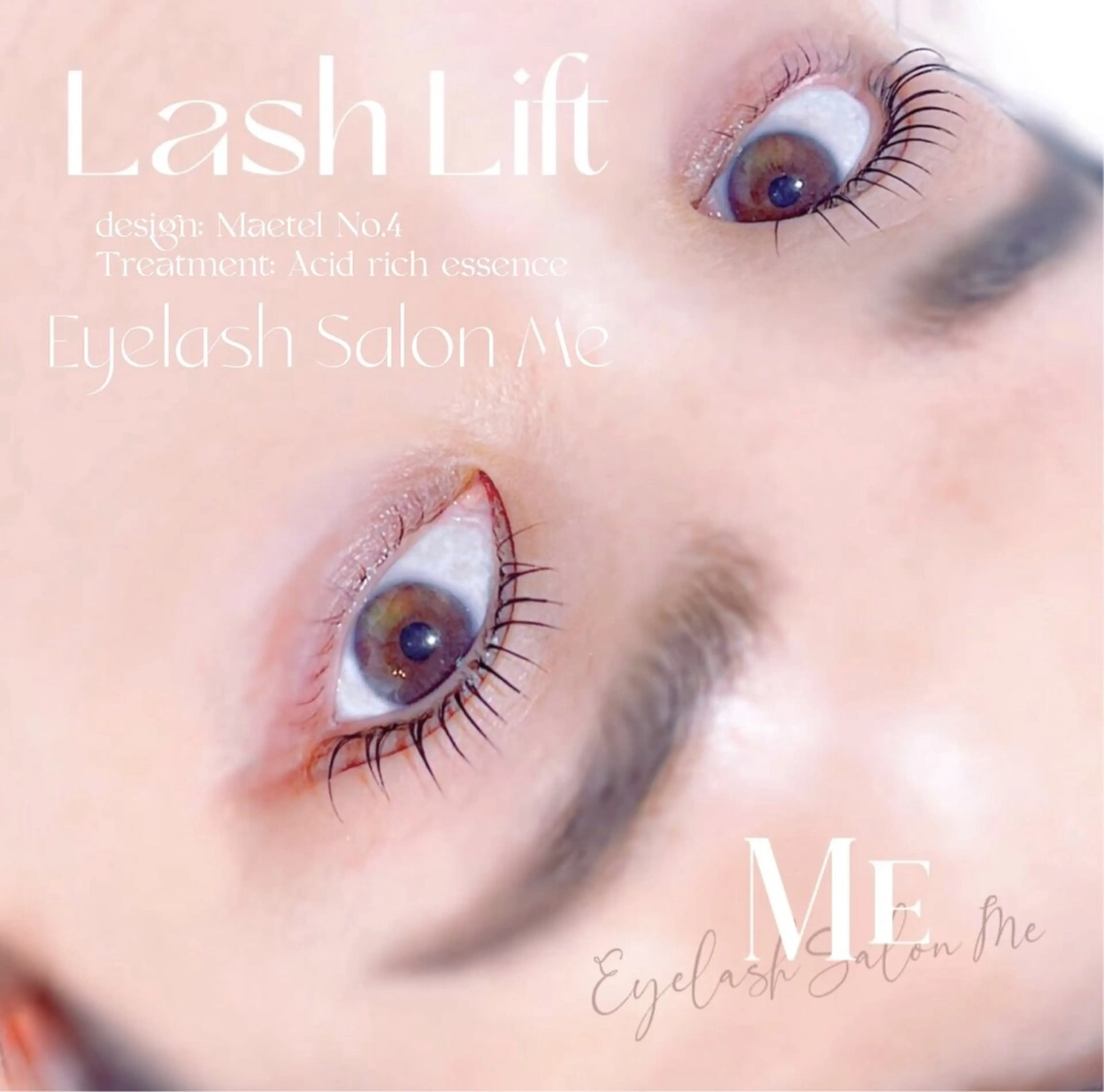 マツエク・マツパ EYELASH SALON ME所属・Takeuchi Anのマツエク・マツパデザイン
