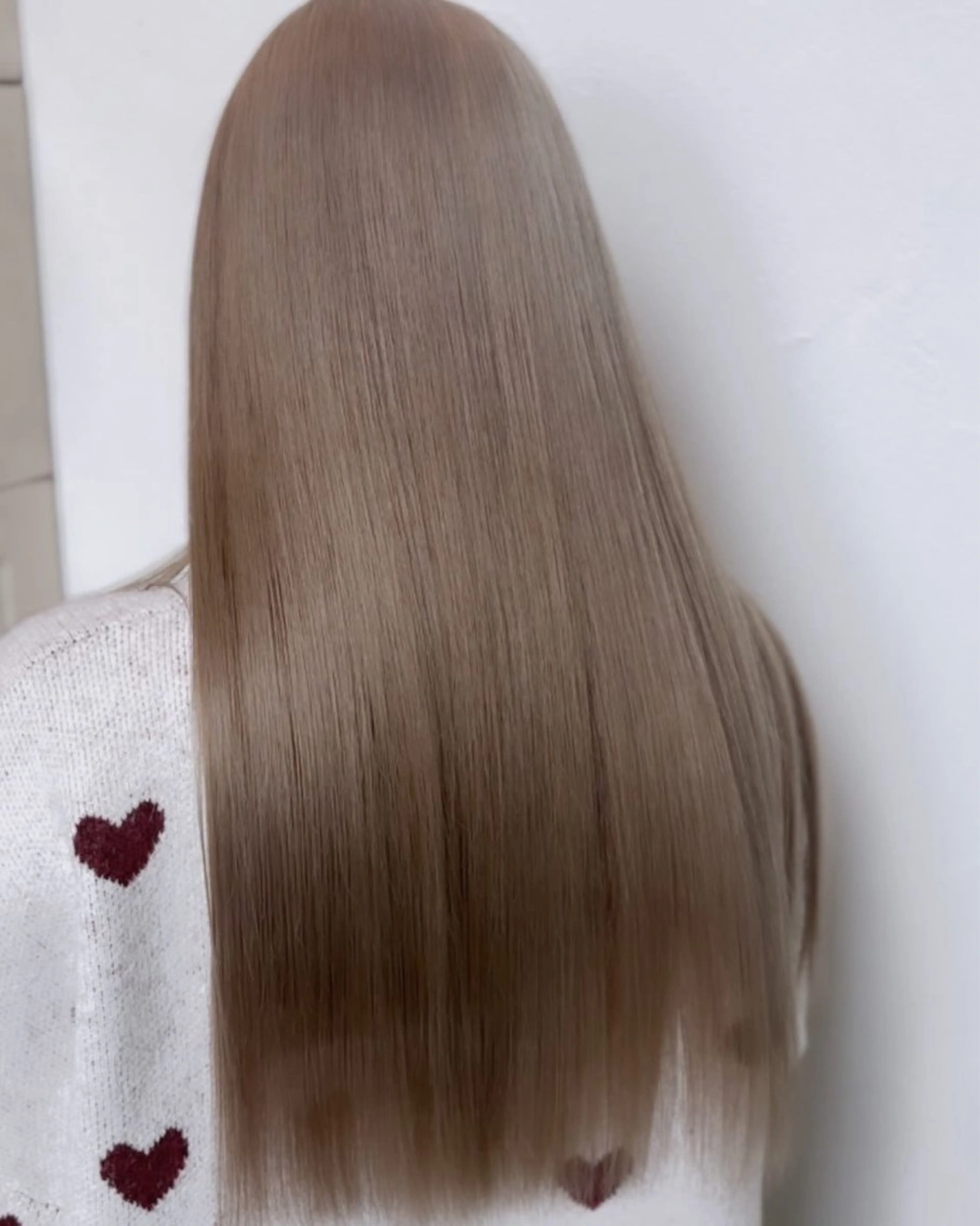 ロング カラー 中嶋心渚⌇透明感 カラー️🩵🎀‪のヘアスタイル