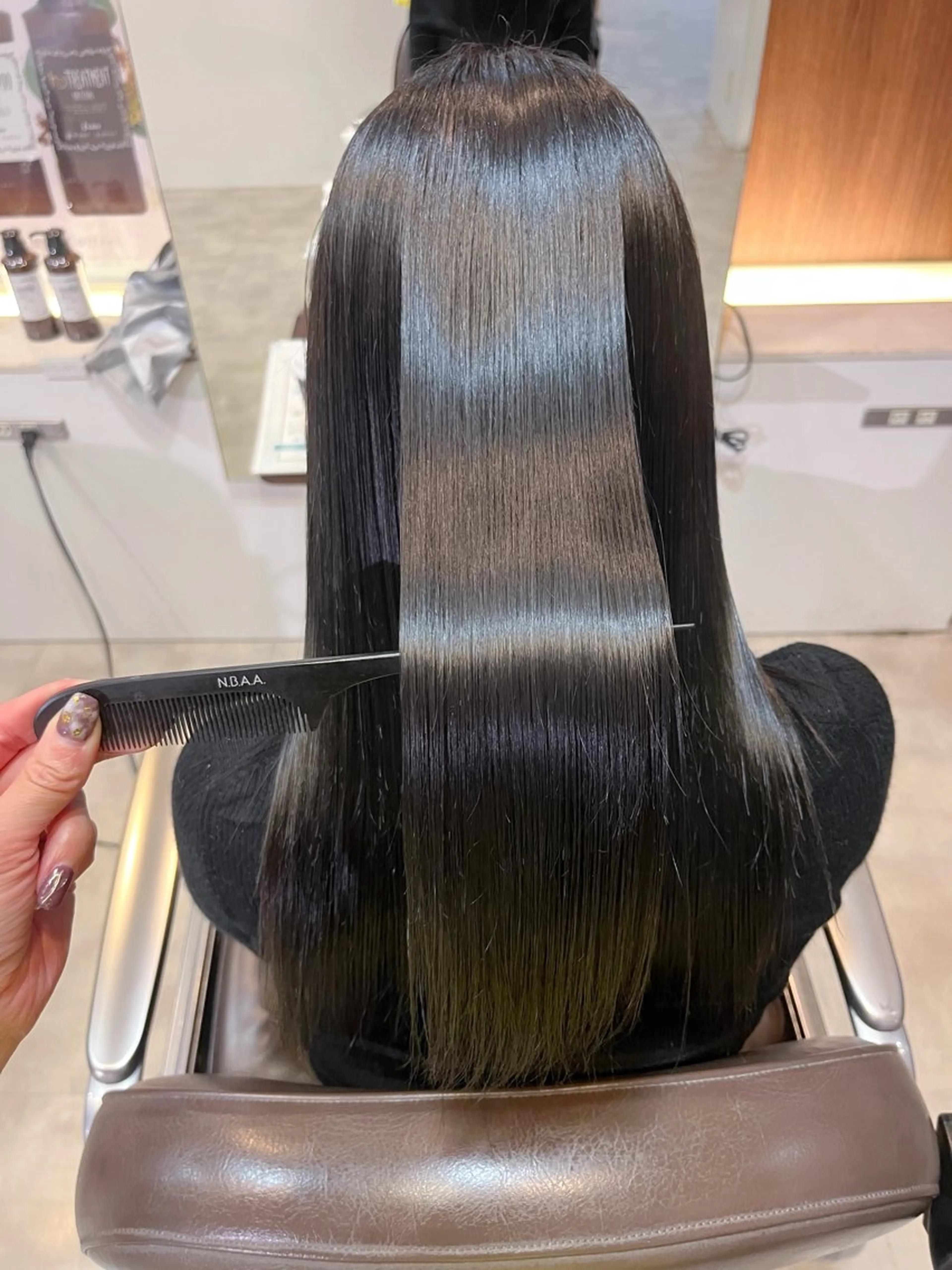 ロング ♡透明感/艶カラー /haruka♡のヘアスタイル