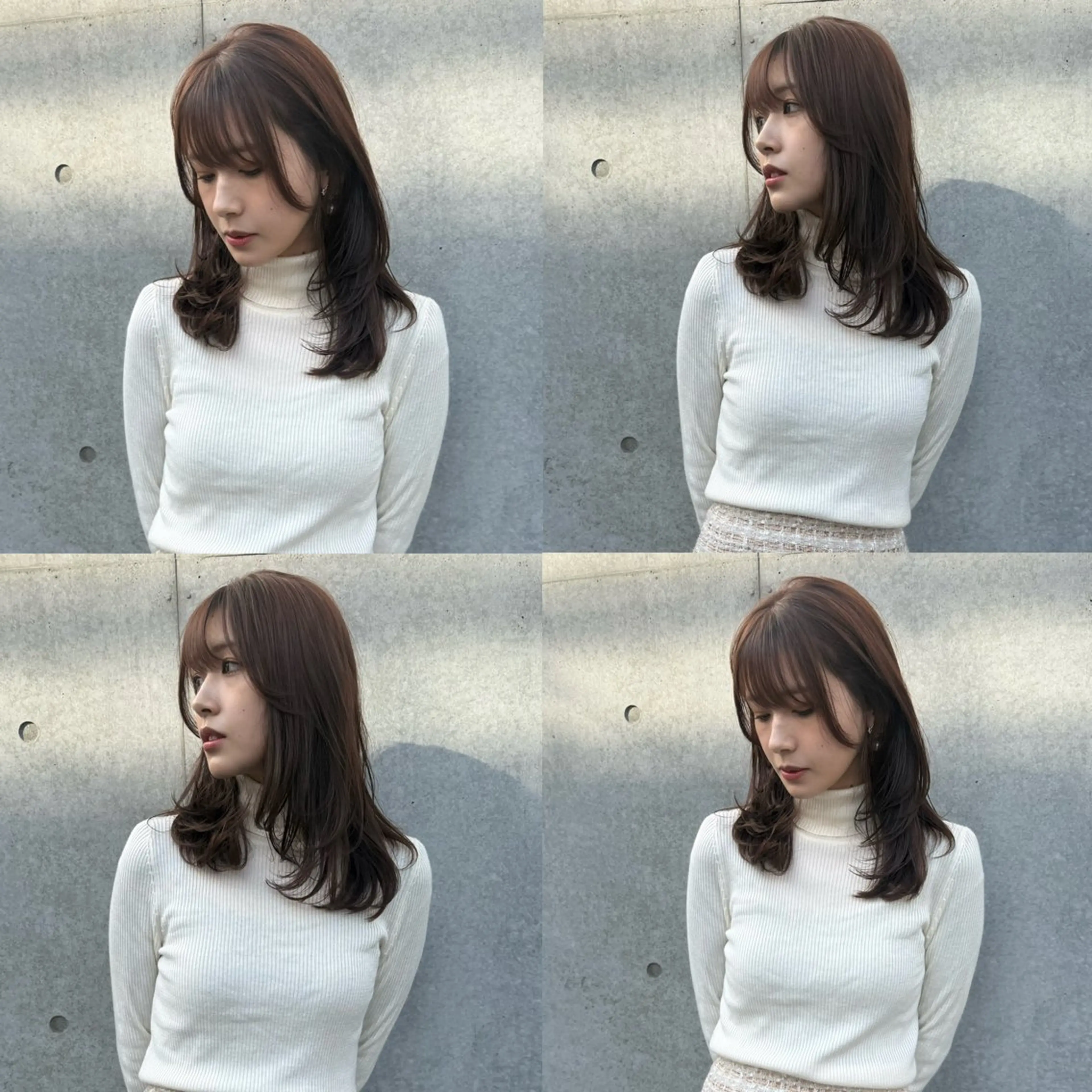 ロング カラー ベージュカラー ブラウンカラー ブラウンベージュ レイヤーカット カット ヘアカラー トリートメント 誰より丁寧なカット/ 小林輝/レイヤーのヘアスタイル